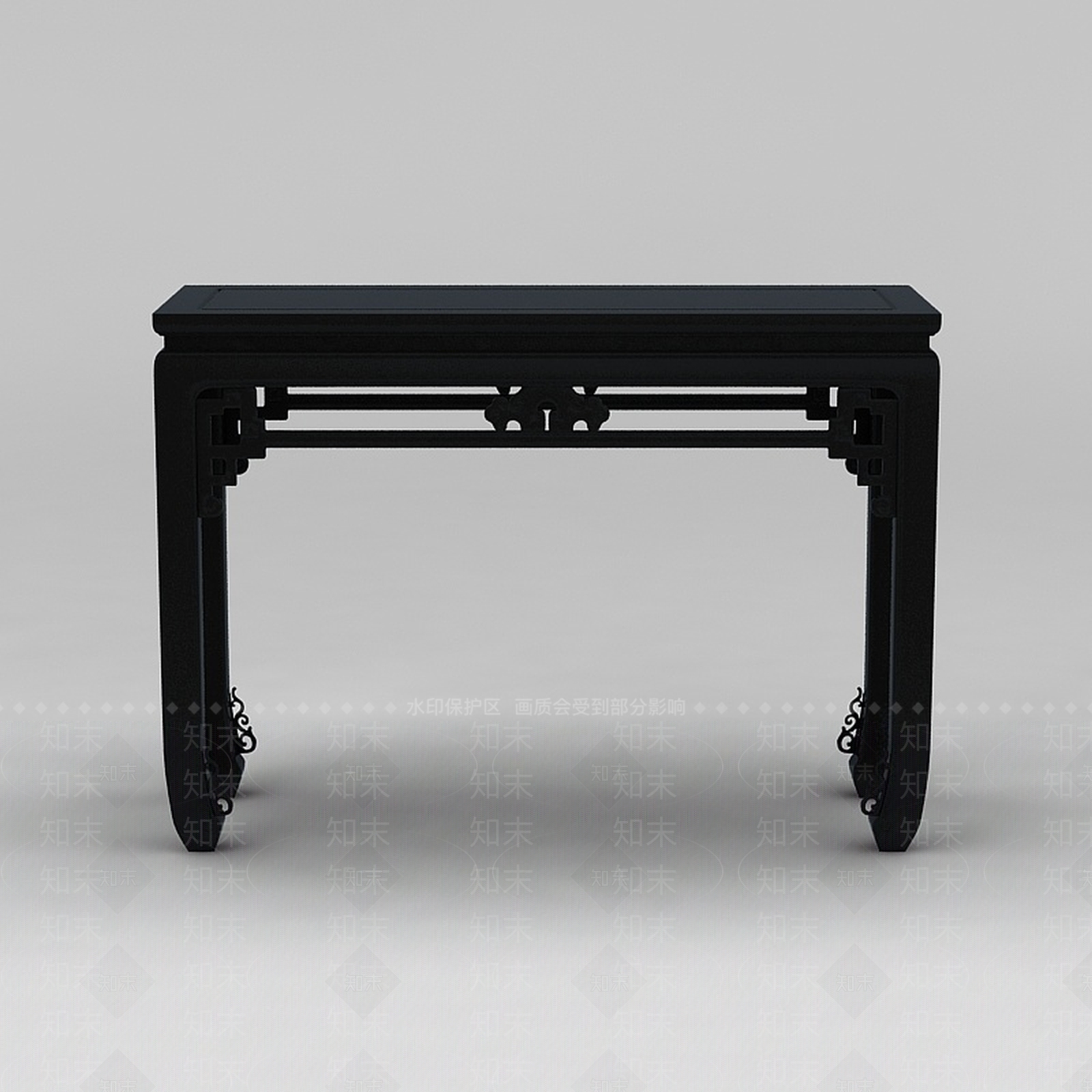 中式仿古桌子3D模型下载【ID:1188785716】