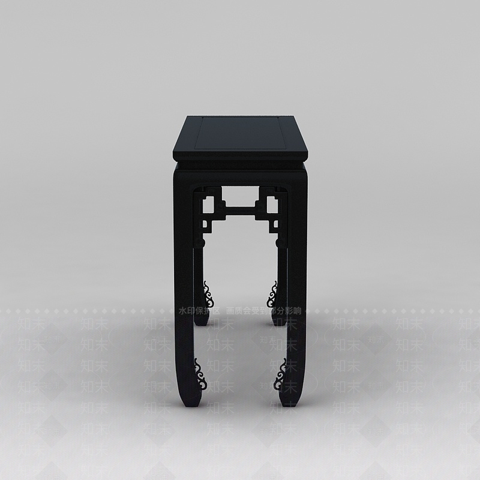 中式仿古桌子3D模型下载【ID:1188785716】