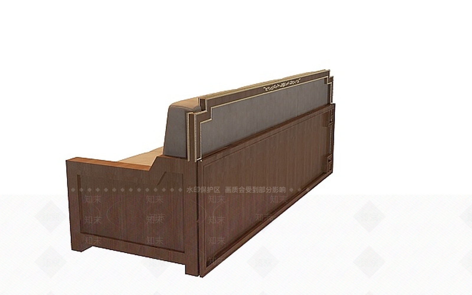 中式三人沙发3D模型下载【ID:1188786294】