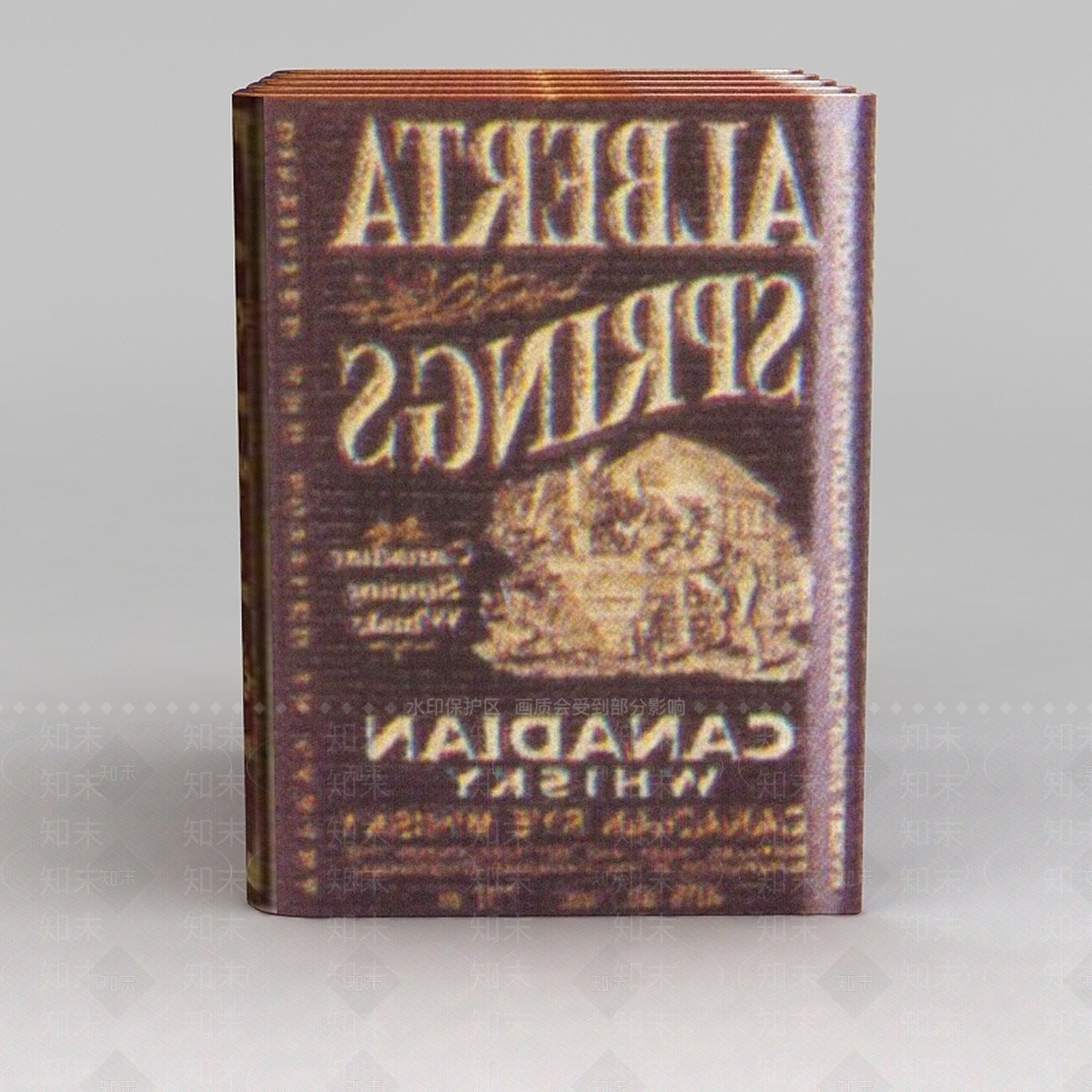 现代外文名著书籍3D模型下载【ID:1188787860】