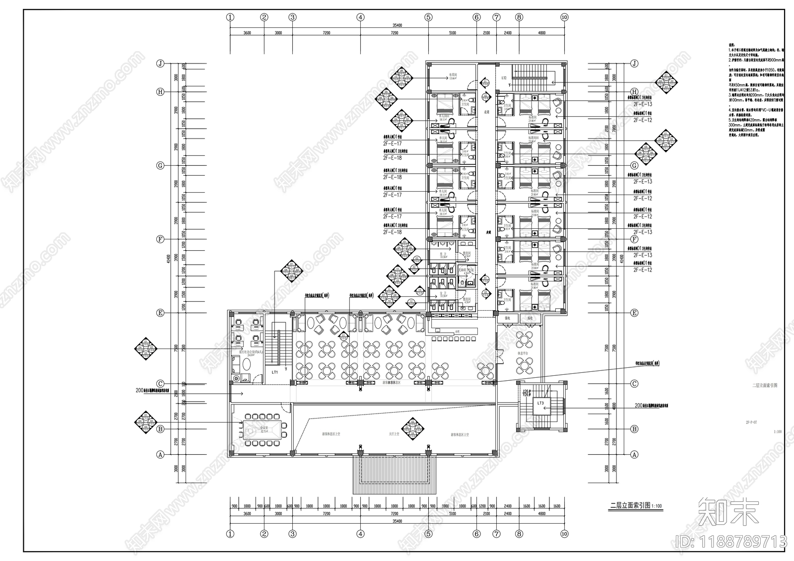 现代其他公共空间cad施工图下载【ID:1188789713】