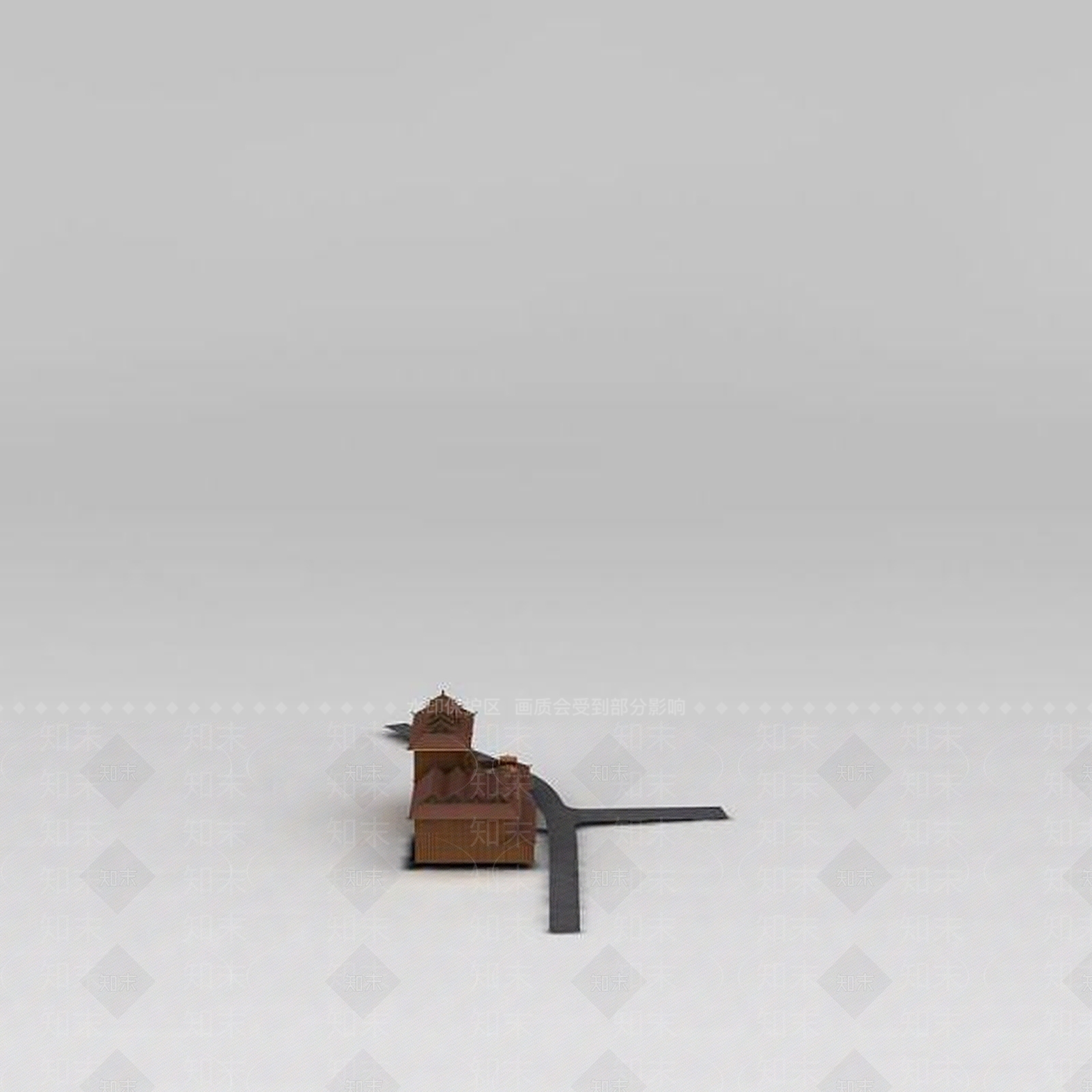 现代傣族酒店3D模型下载【ID:1188789804】