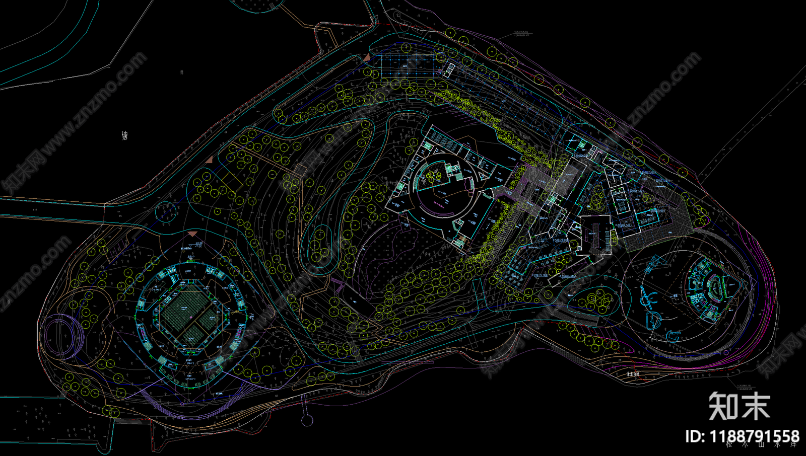 现代其他公共建筑cad施工图下载【ID:1188791558】