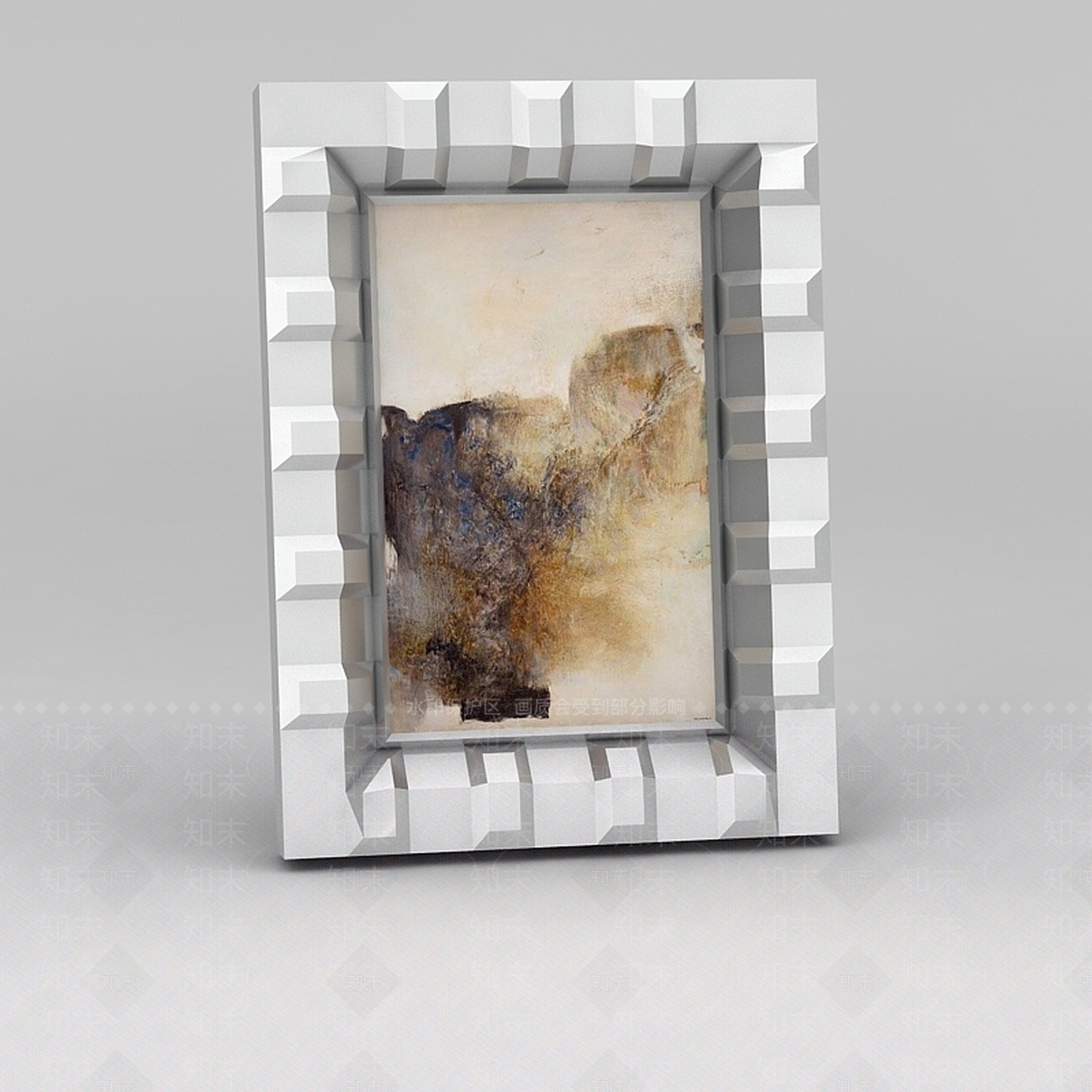 现代时尚相框摆台3D模型下载【ID:1188798535】