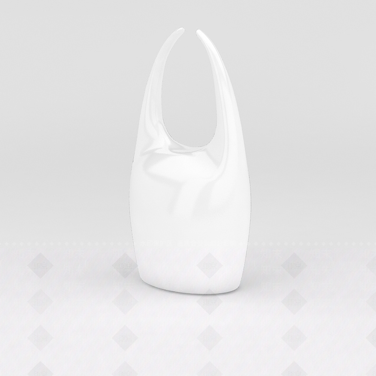 现代陶瓷摆件3D模型下载【ID:1188800458】