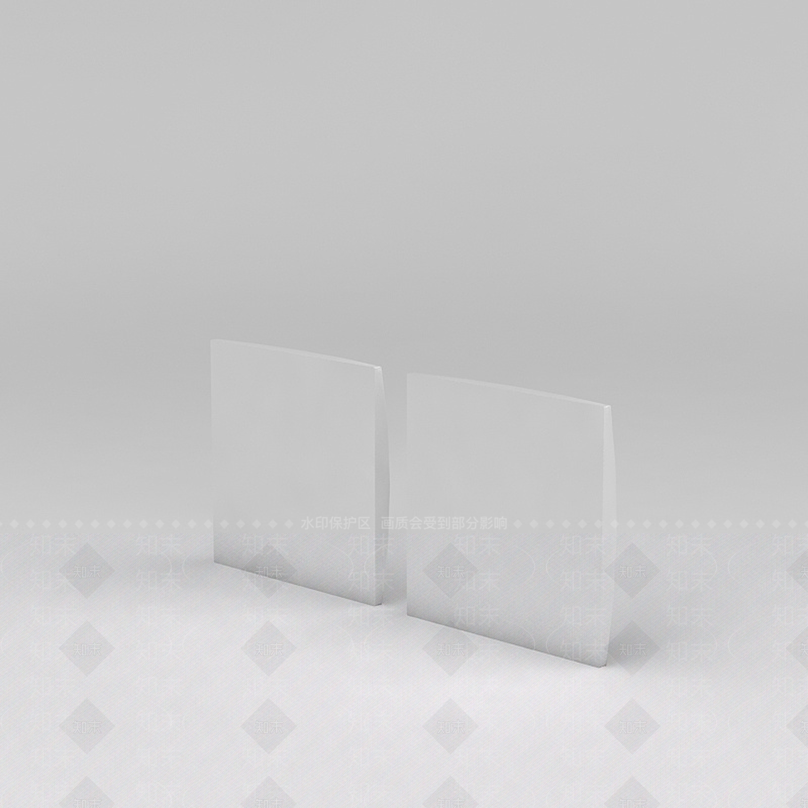 现代墙壁电灯开关3D模型下载【ID:1188805570】