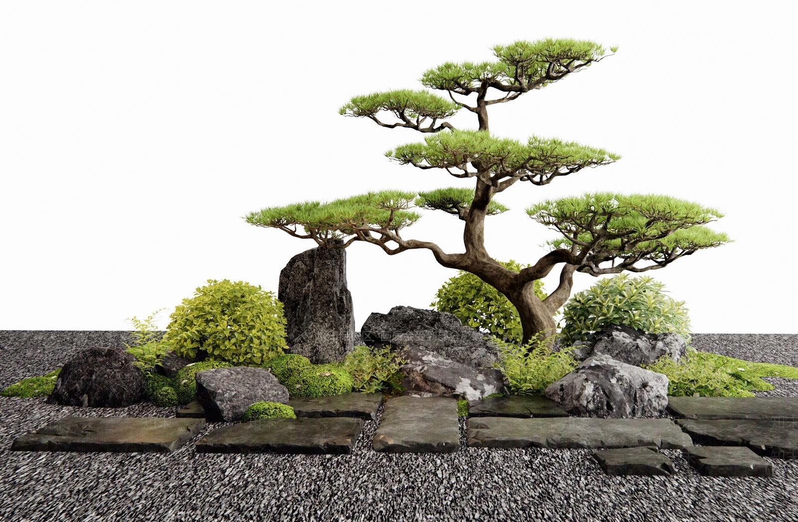 植物堆3D模型下载【ID:1188805972】