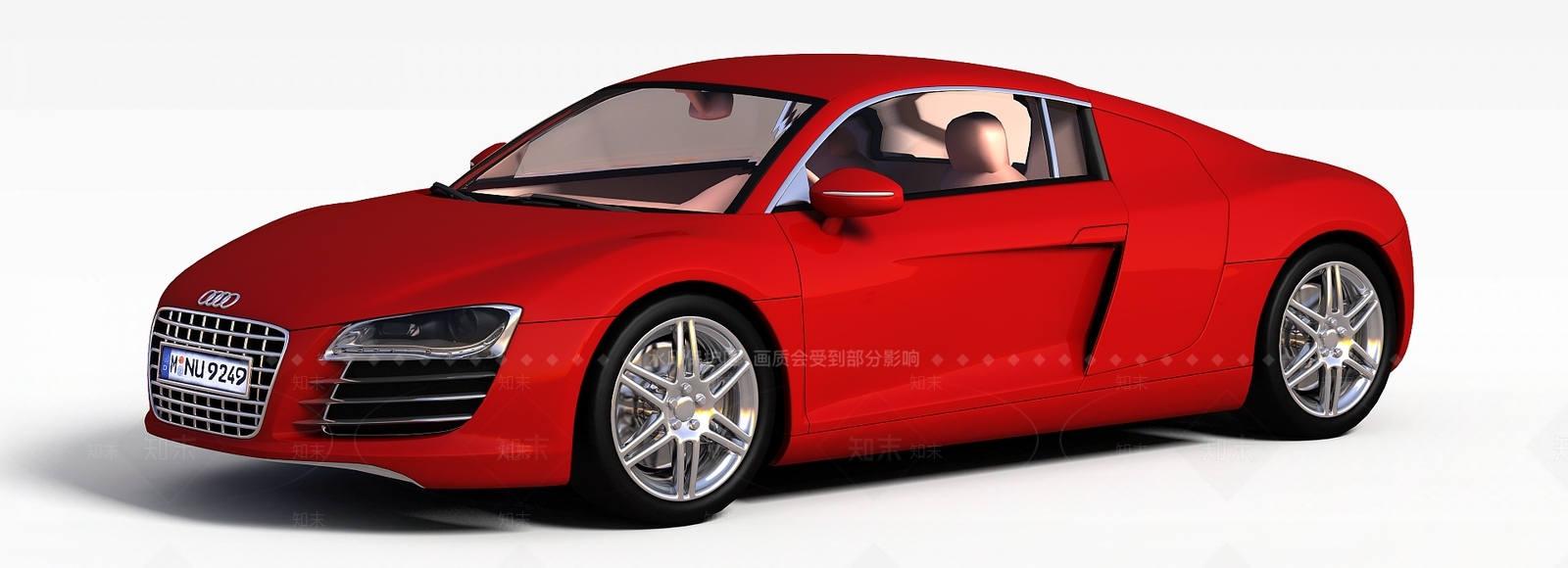现代奥迪R83D模型下载【ID:1188806385】