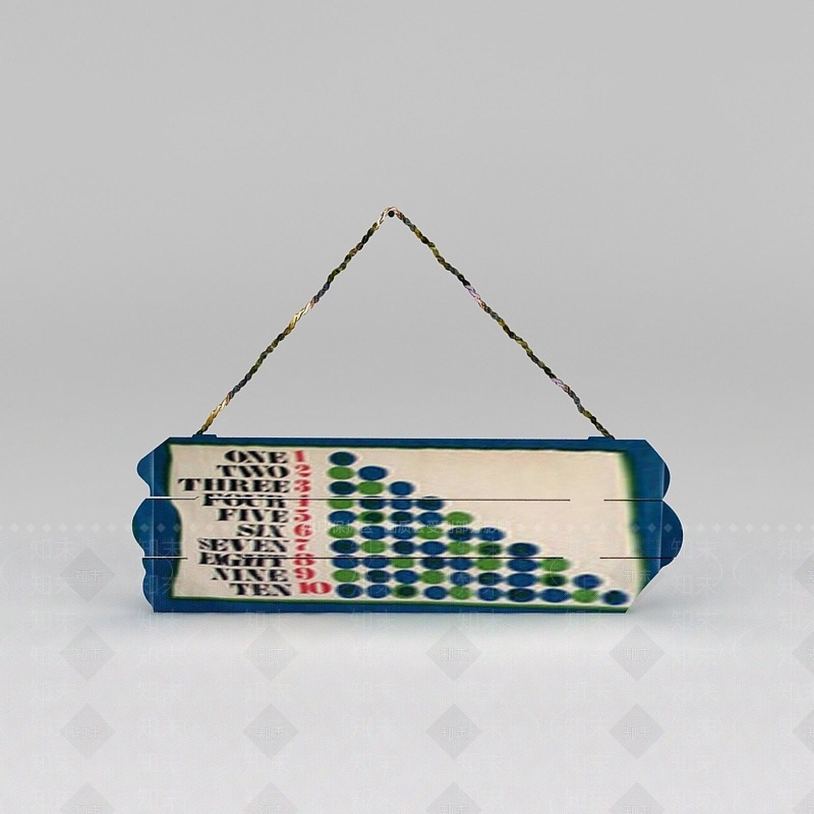 现代创意店铺门上装饰品3D模型下载【ID:1188806942】