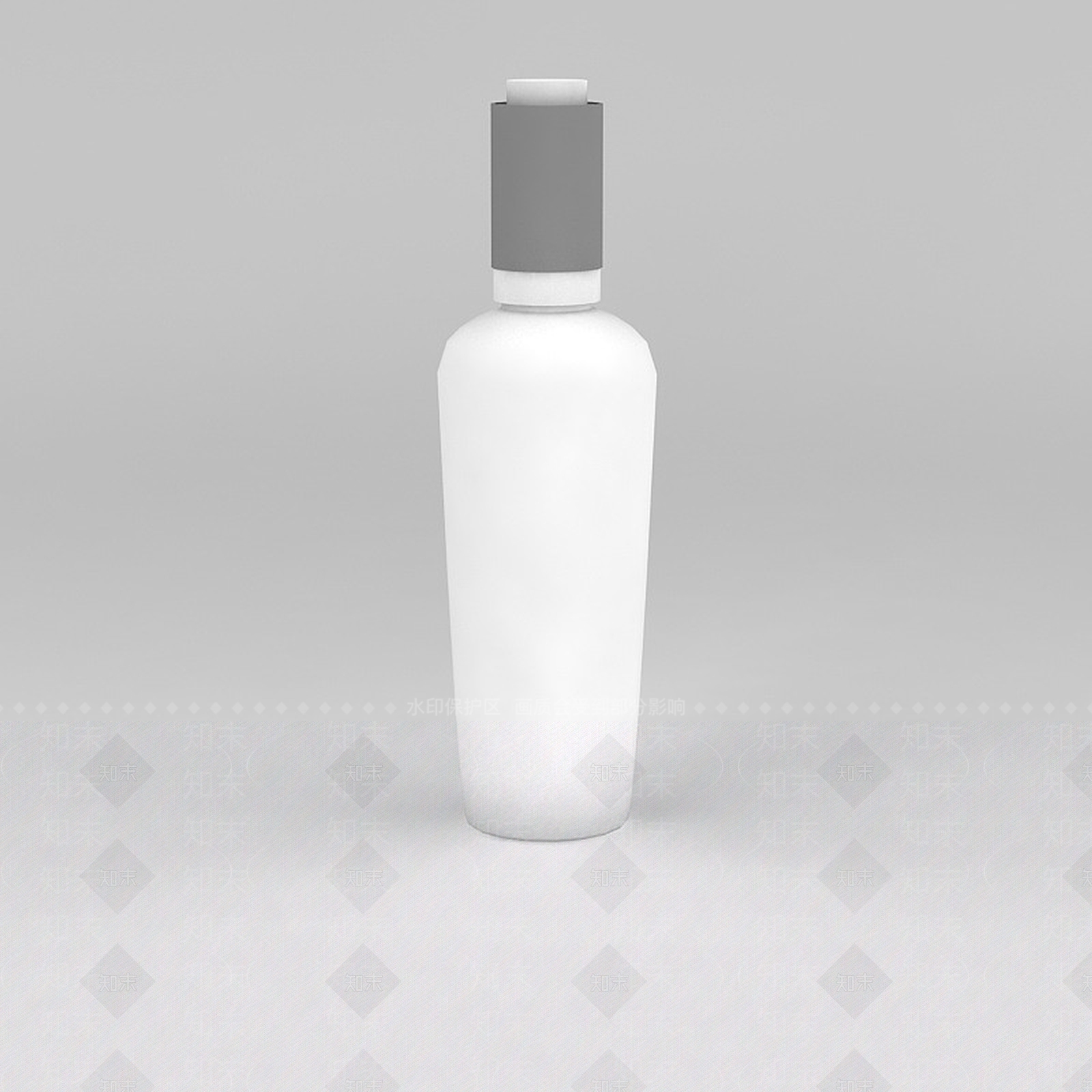 现代白酒瓶3D模型下载【ID:1188809366】