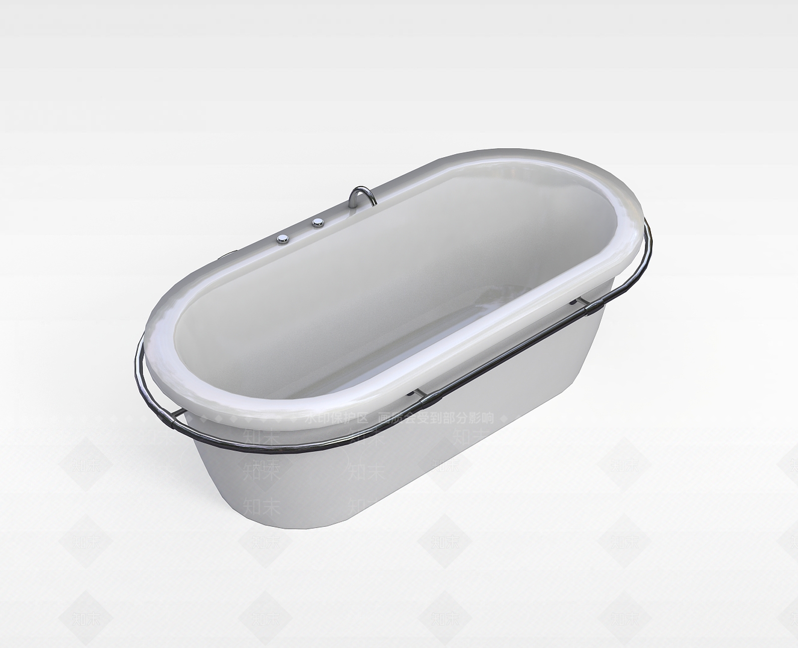 现代浴盆3D模型下载【ID:1188809556】