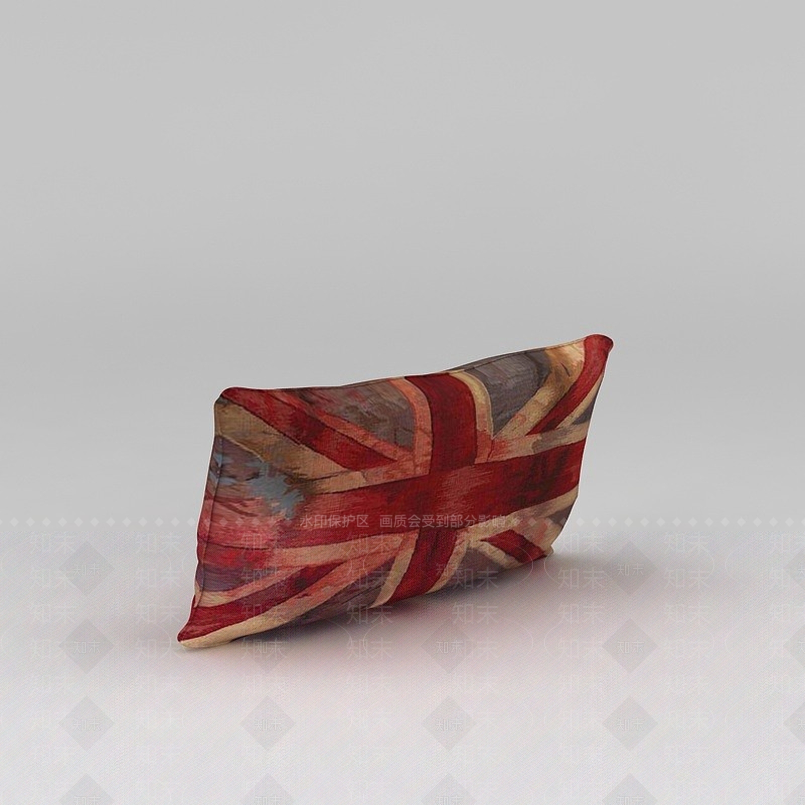 美式复古抱枕3D模型下载【ID:1188809737】