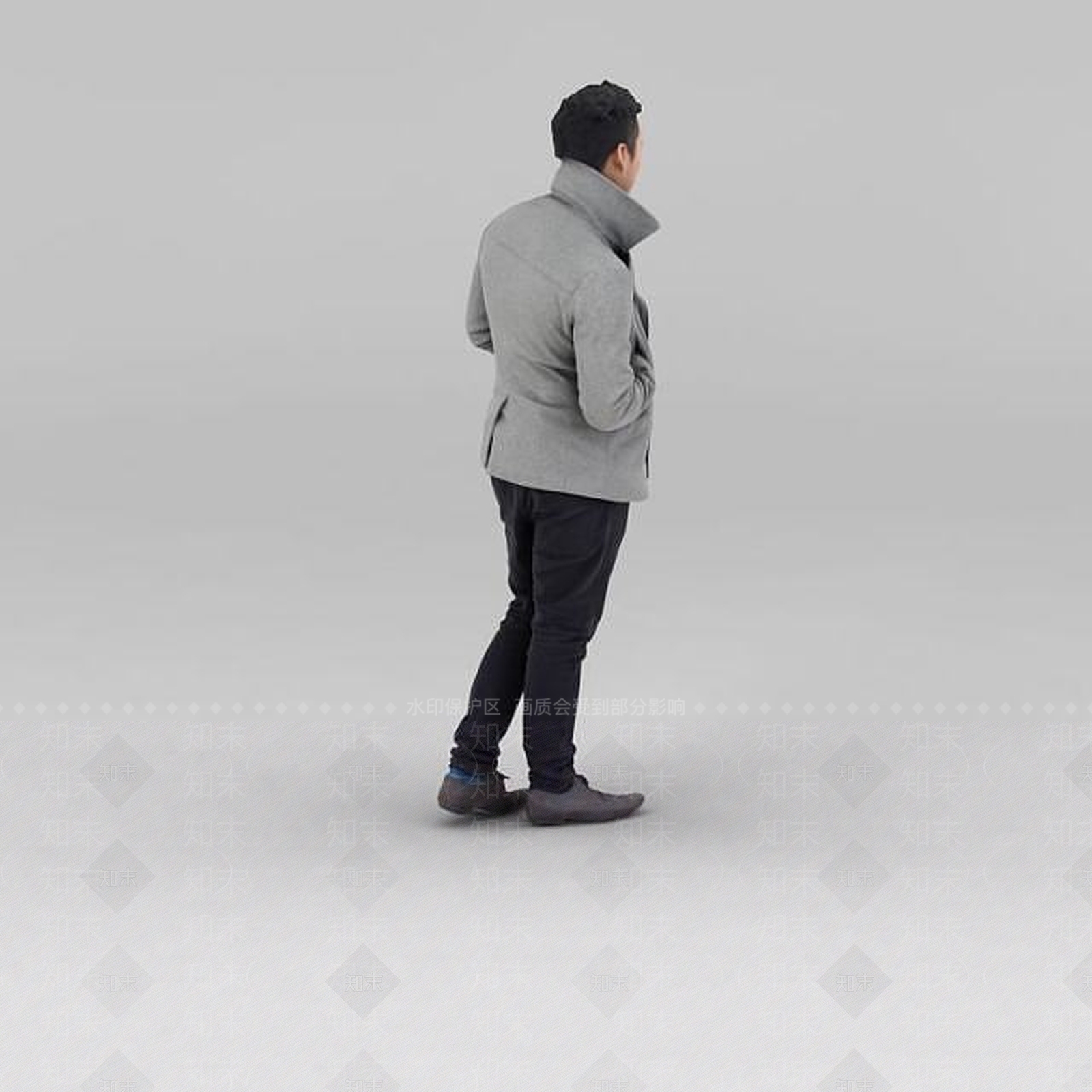 现代男人3D模型下载【ID:1188811895】