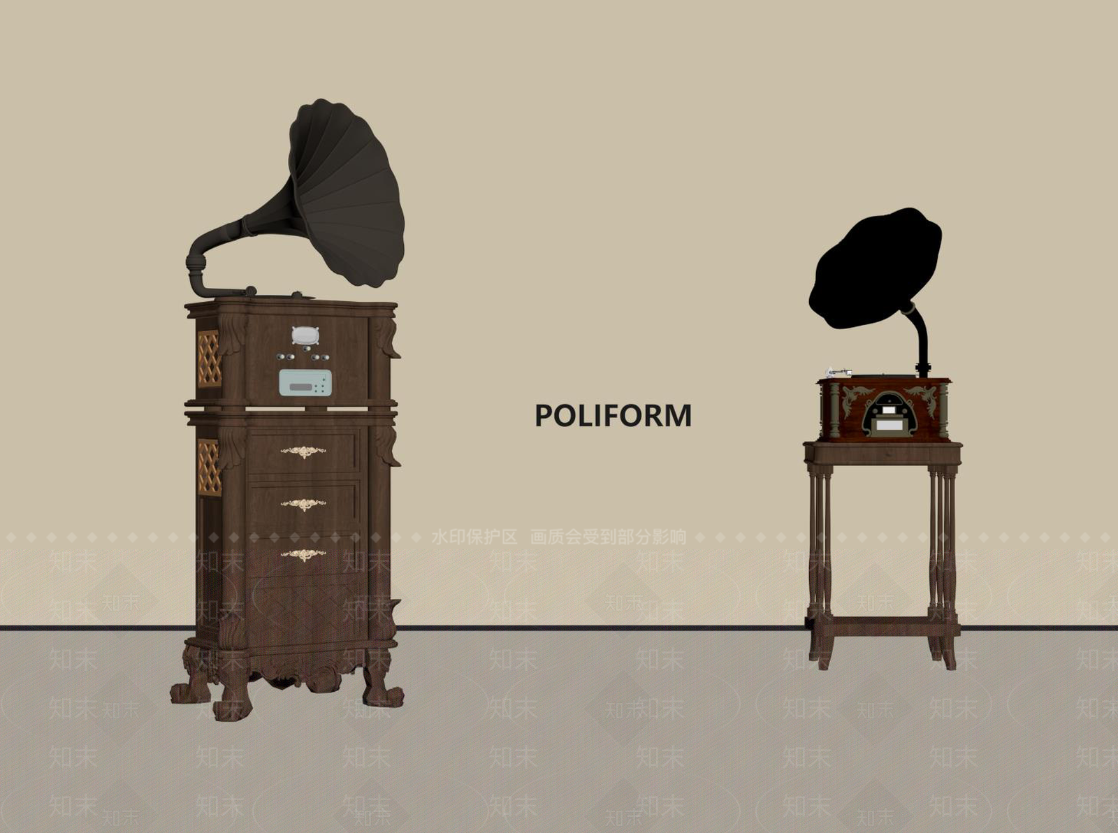乐器SU模型下载【ID:1188813712】