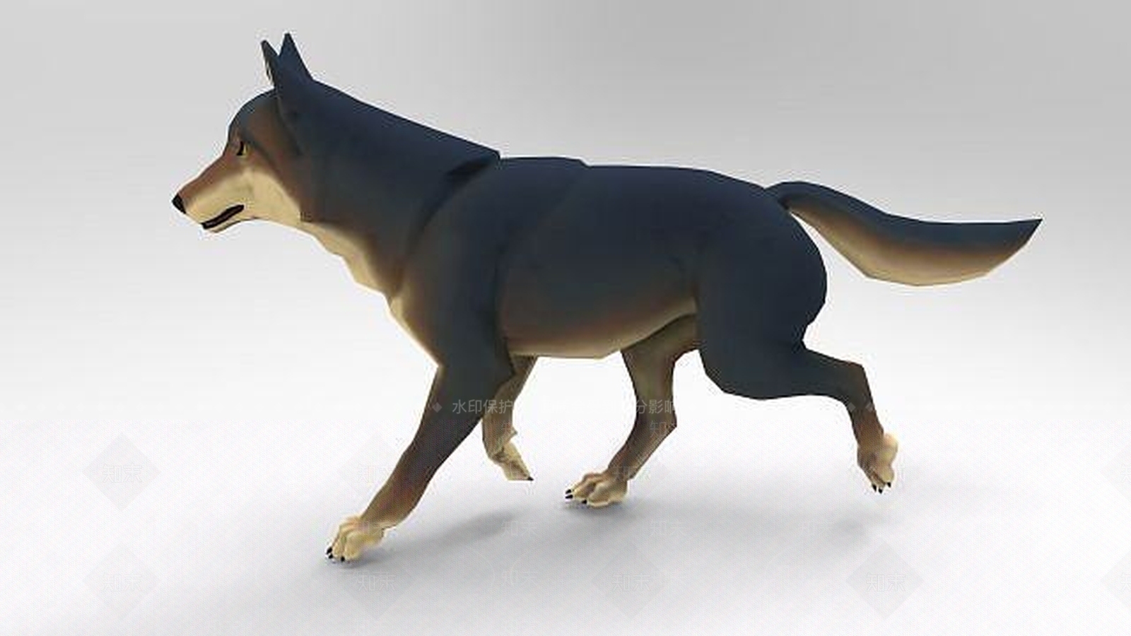 现代爬行类动物3D模型下载【ID:1188814613】