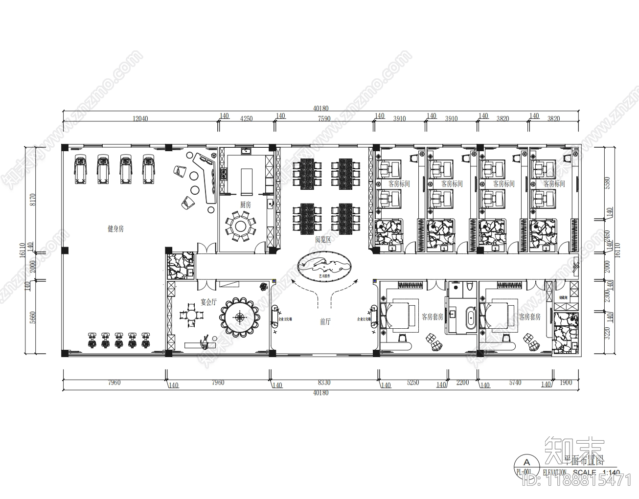 现代其他文化空间施工图下载【ID:1188815471】