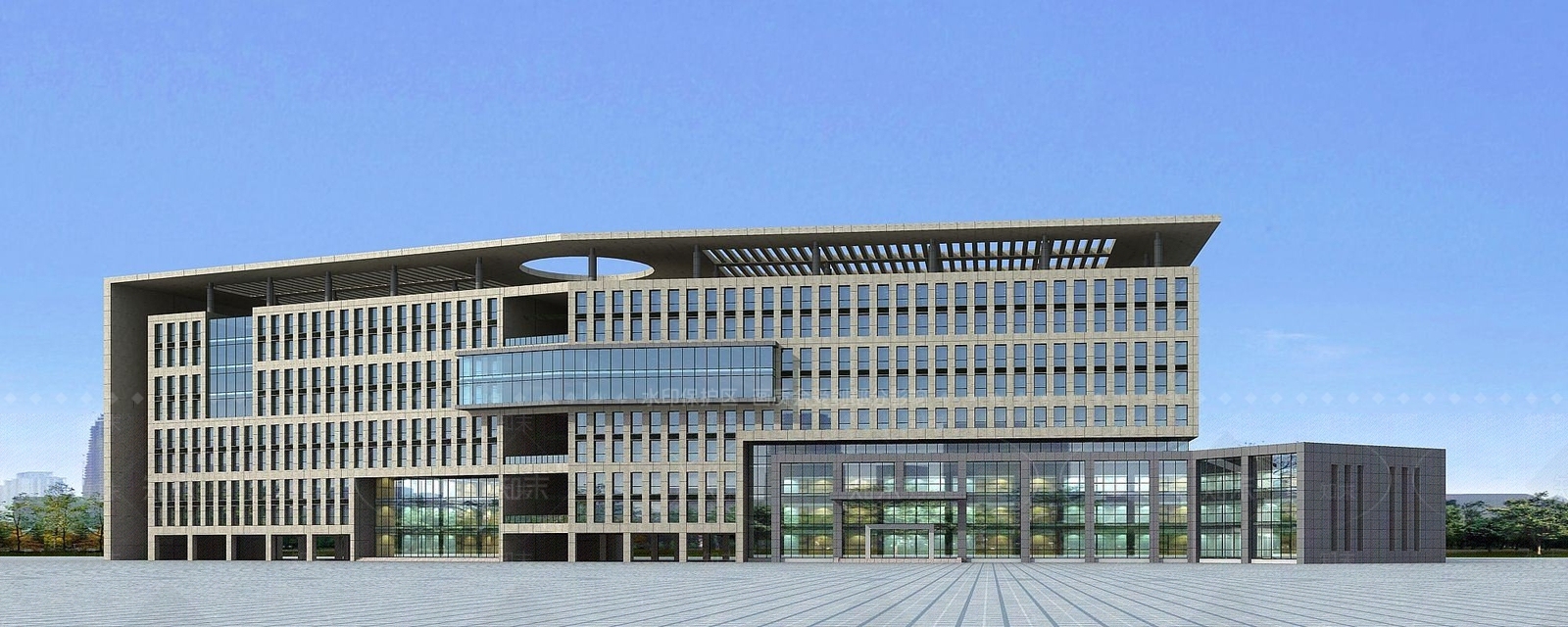 现代其他建筑外观3D模型下载【ID:1189611923】