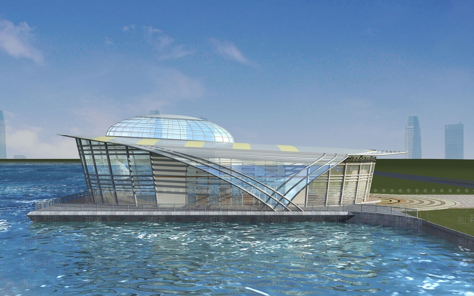 现代其他建筑外观3D模型下载【ID:1189606613】