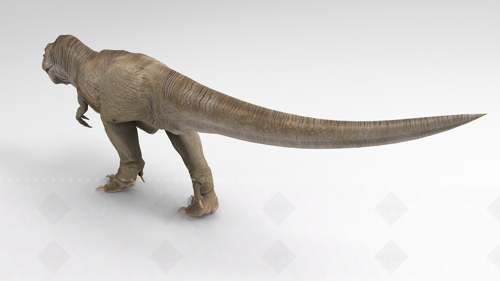 现代爬行类动物3D模型下载【ID:1188818955】