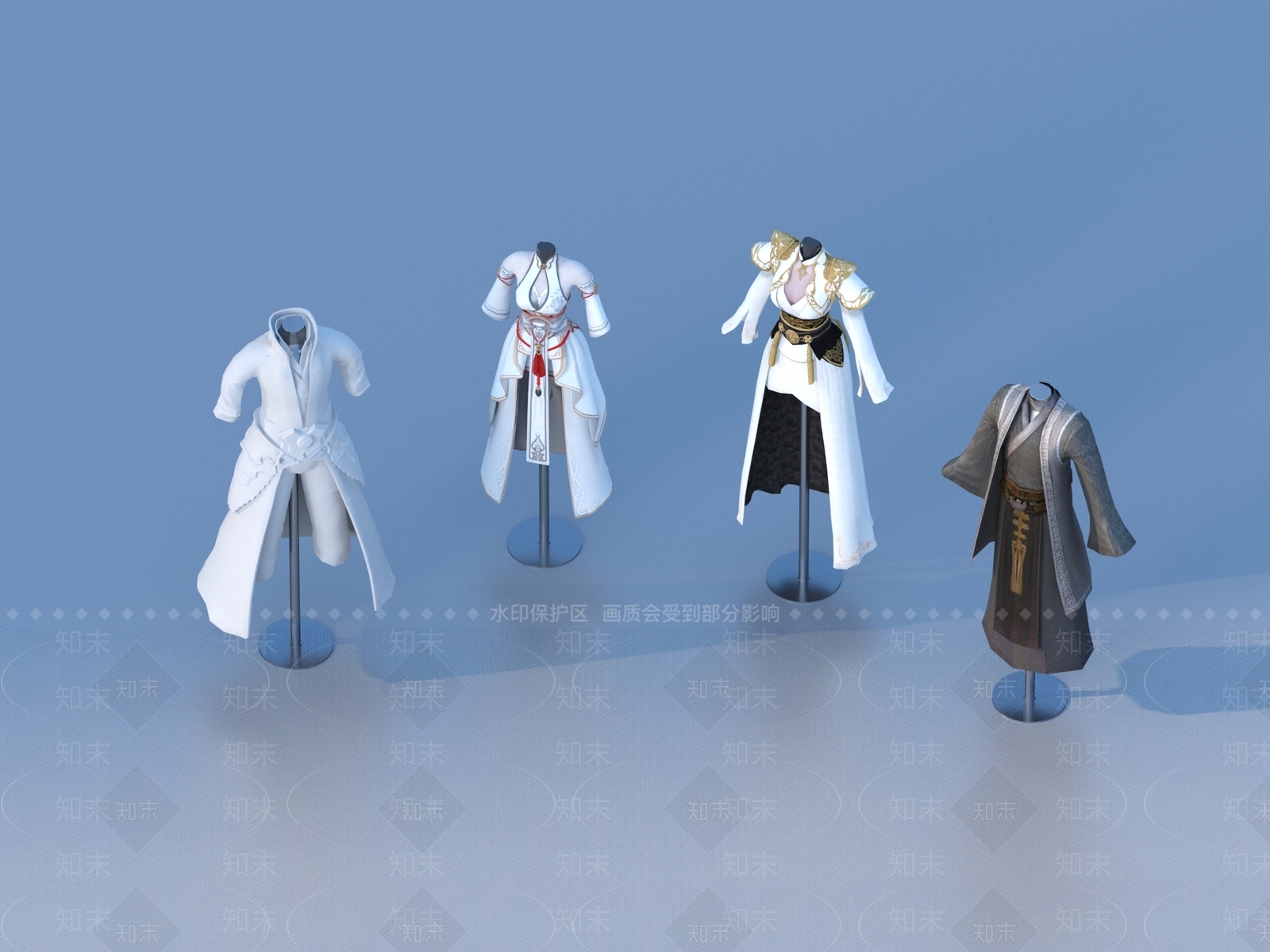 衣服3D模型下载【ID:1188822231】