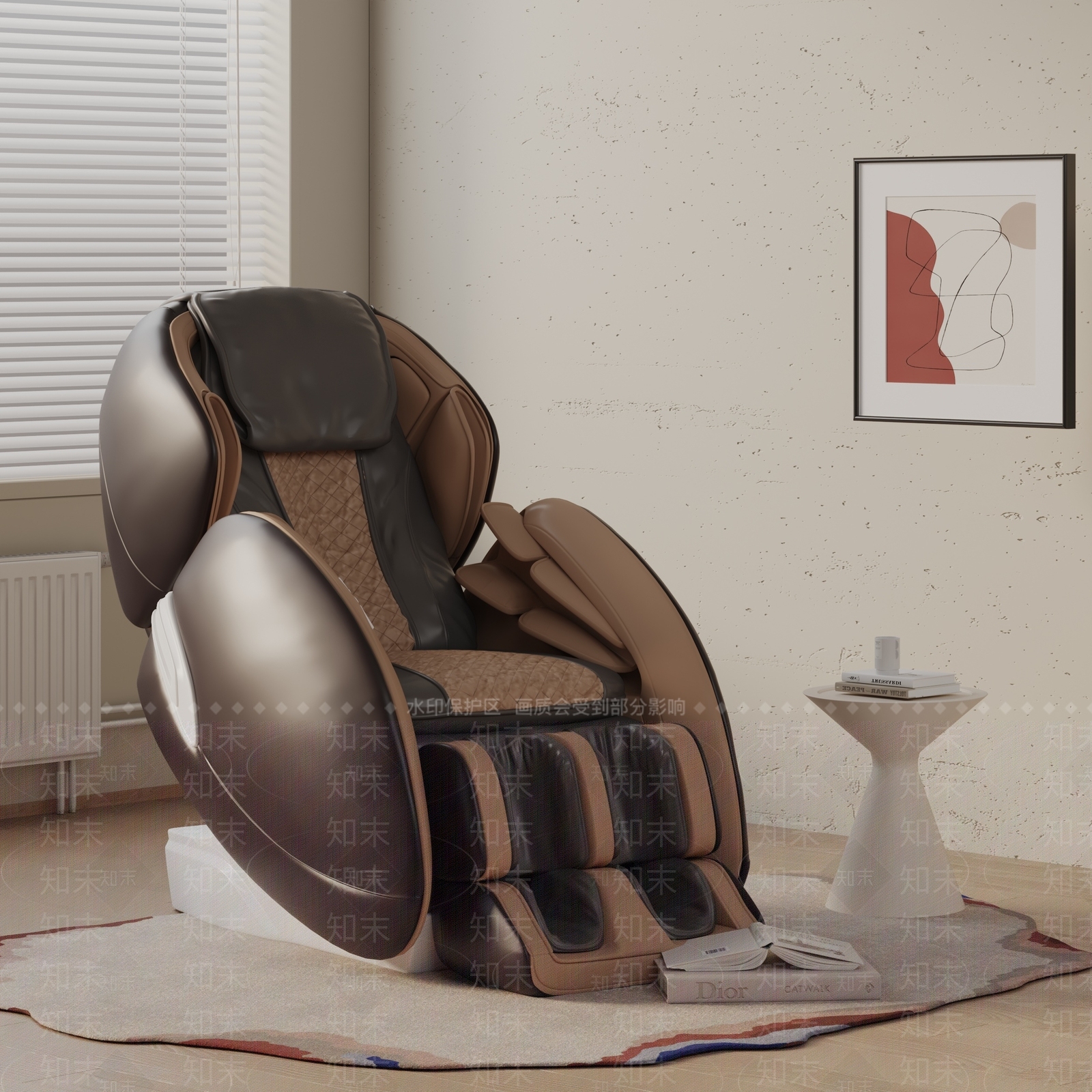 现代按摩椅3D模型下载【ID:1188825503】