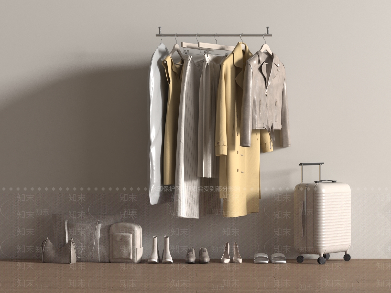 衣服3D模型下载【ID:1188827607】