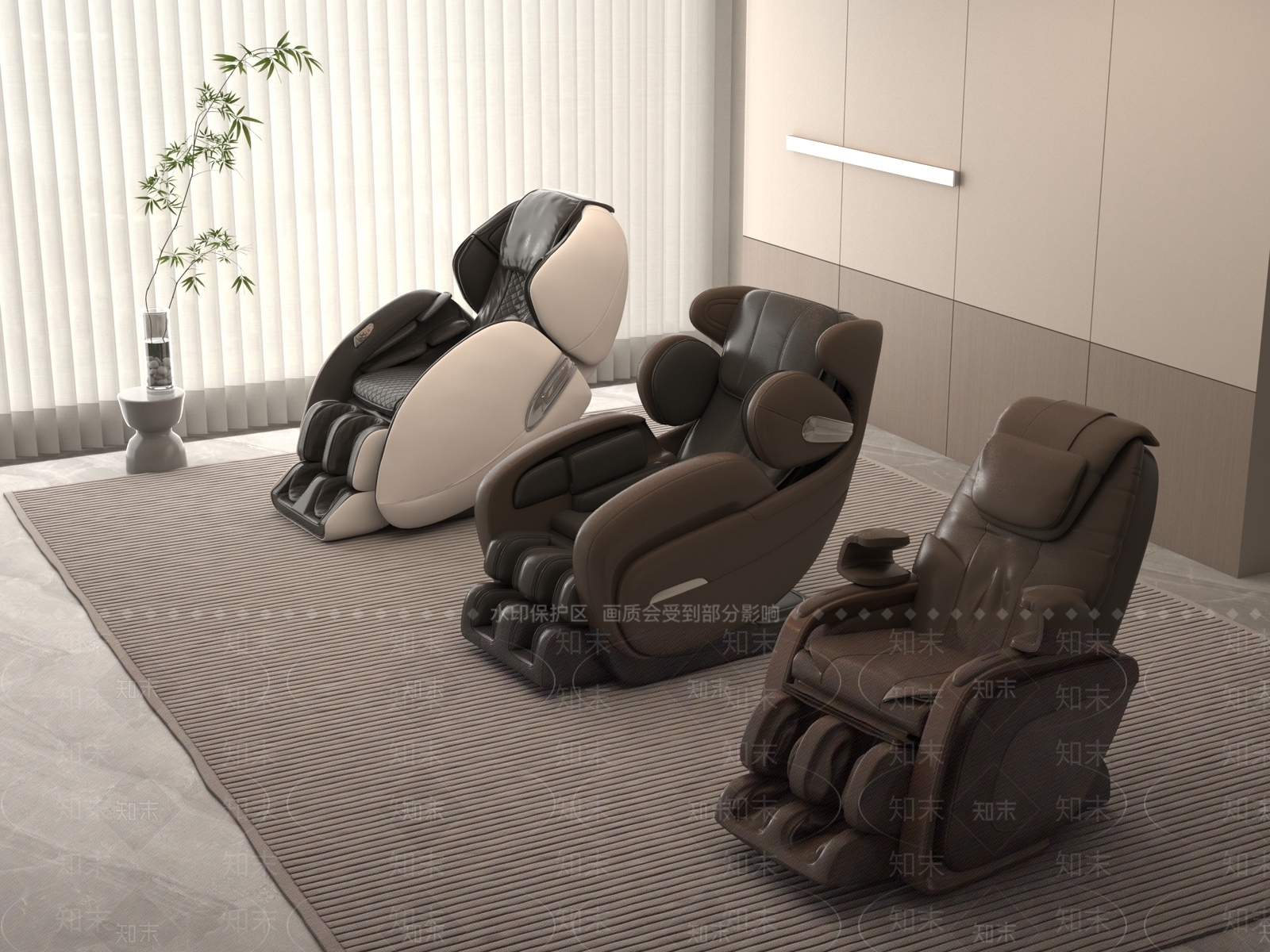 按摩椅3D模型下载【ID:1188830198】