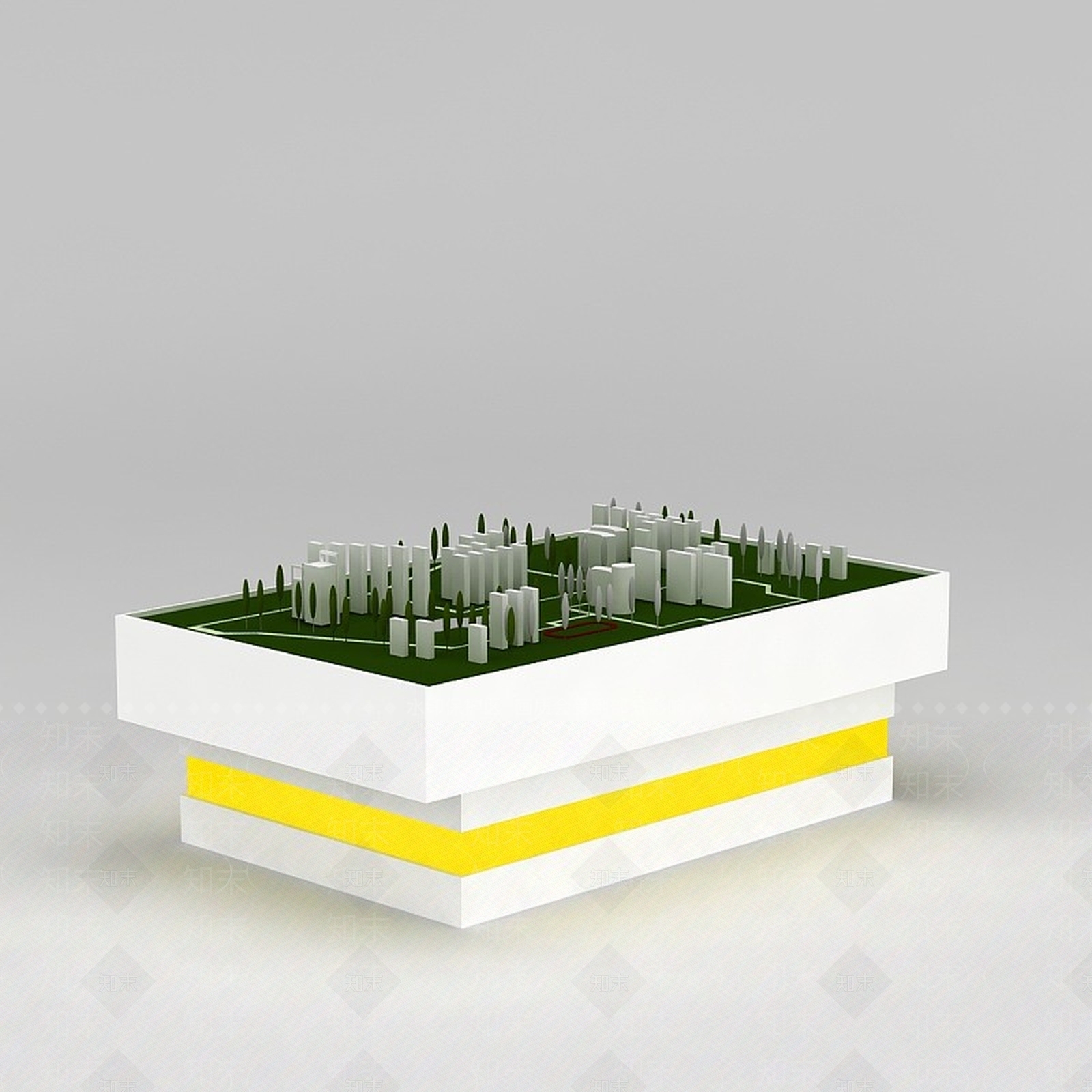 现代沙盘3D模型下载【ID:1188832264】