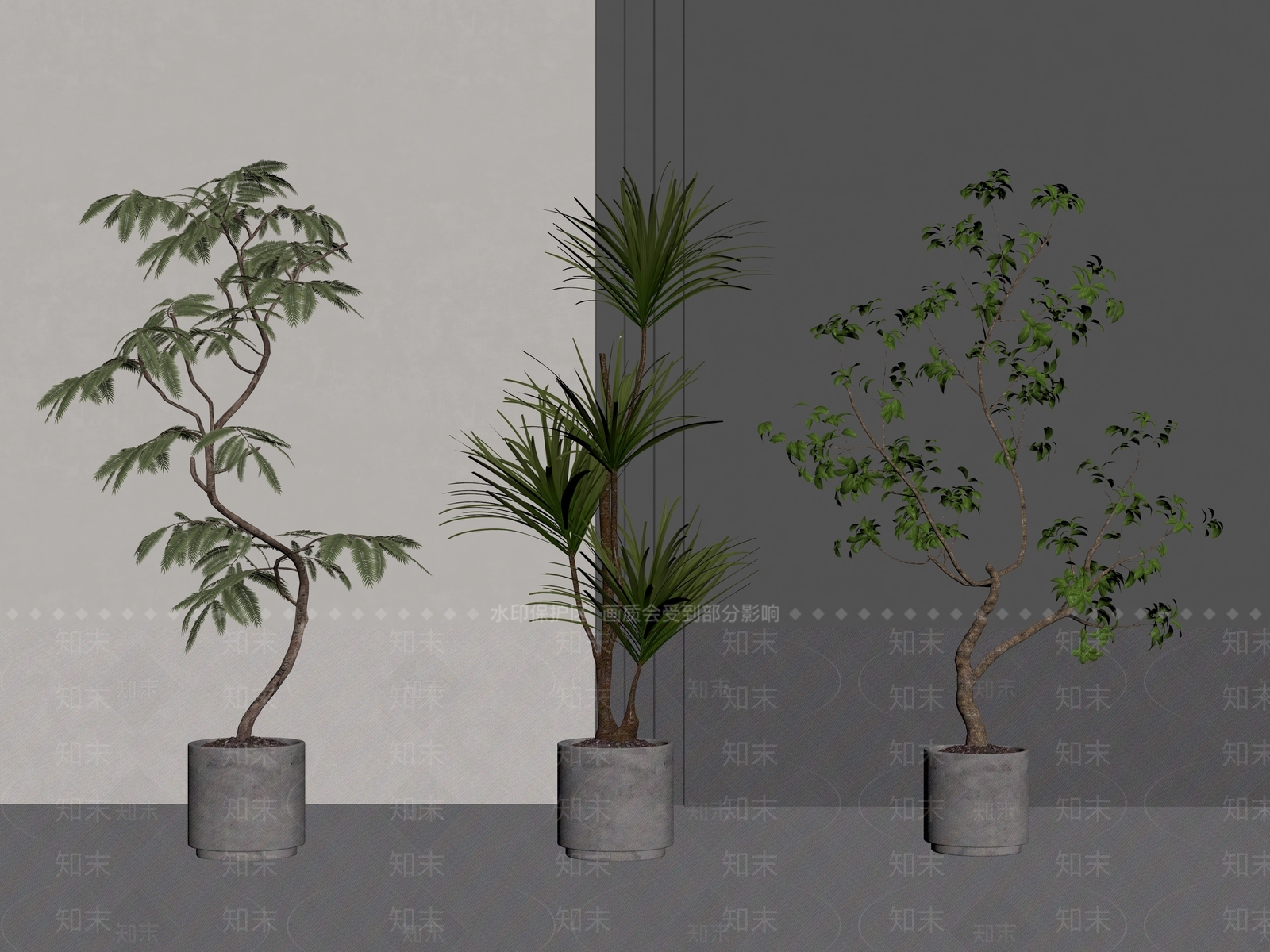 盆栽SU模型下载【ID:1188833215】