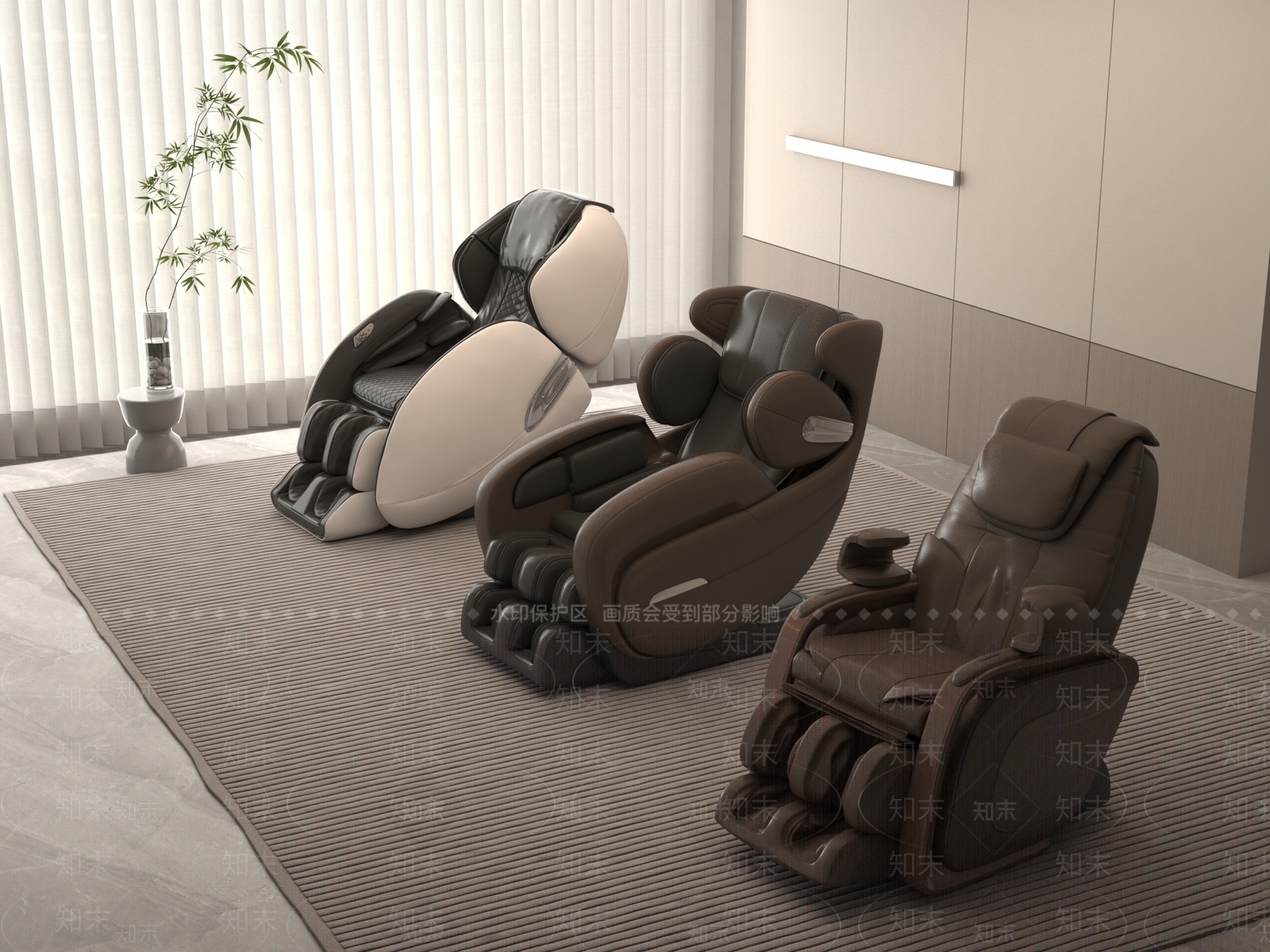 按摩椅SU模型下载【ID:1188833616】