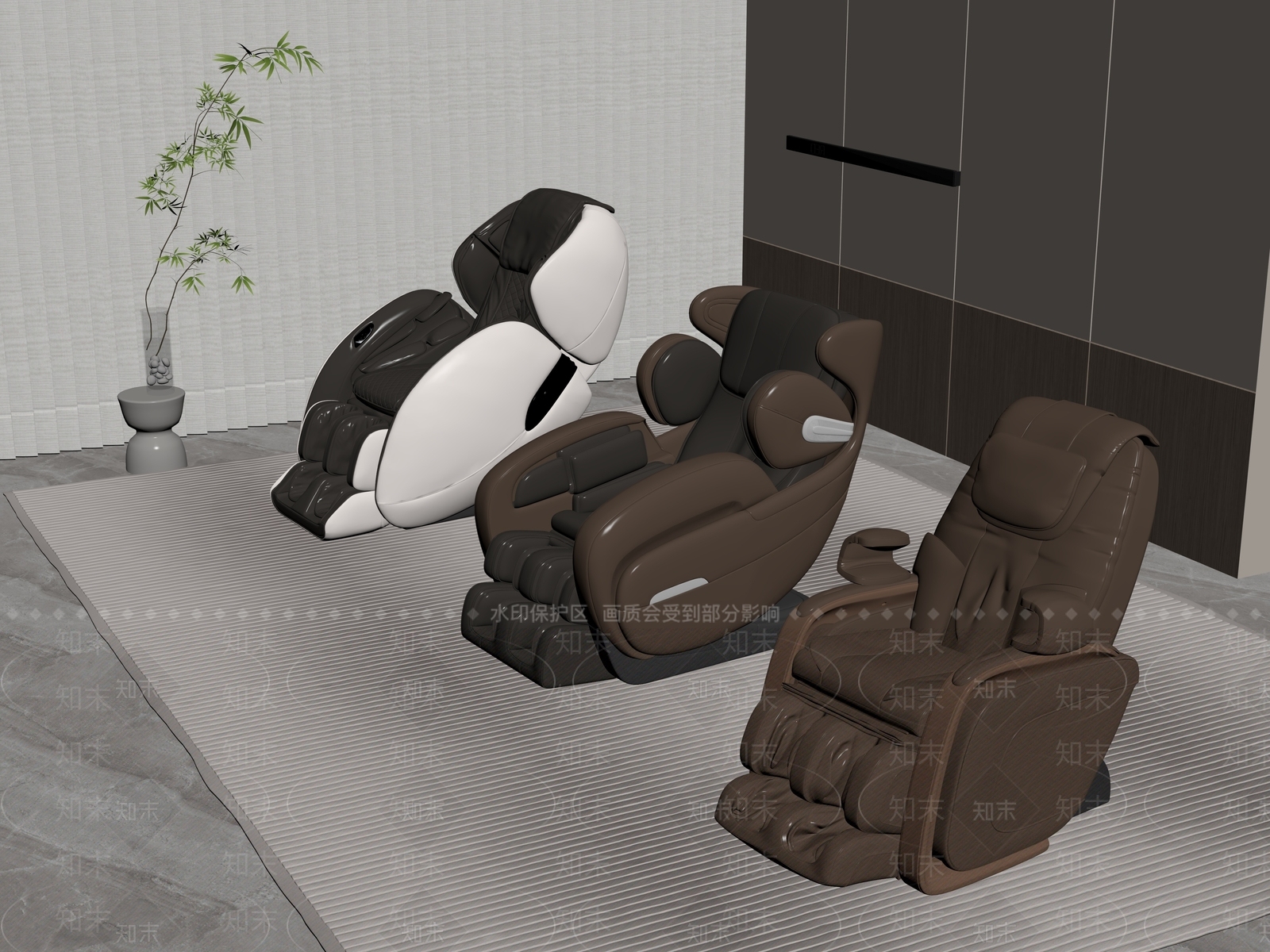 按摩椅SU模型下载【ID:1188833616】