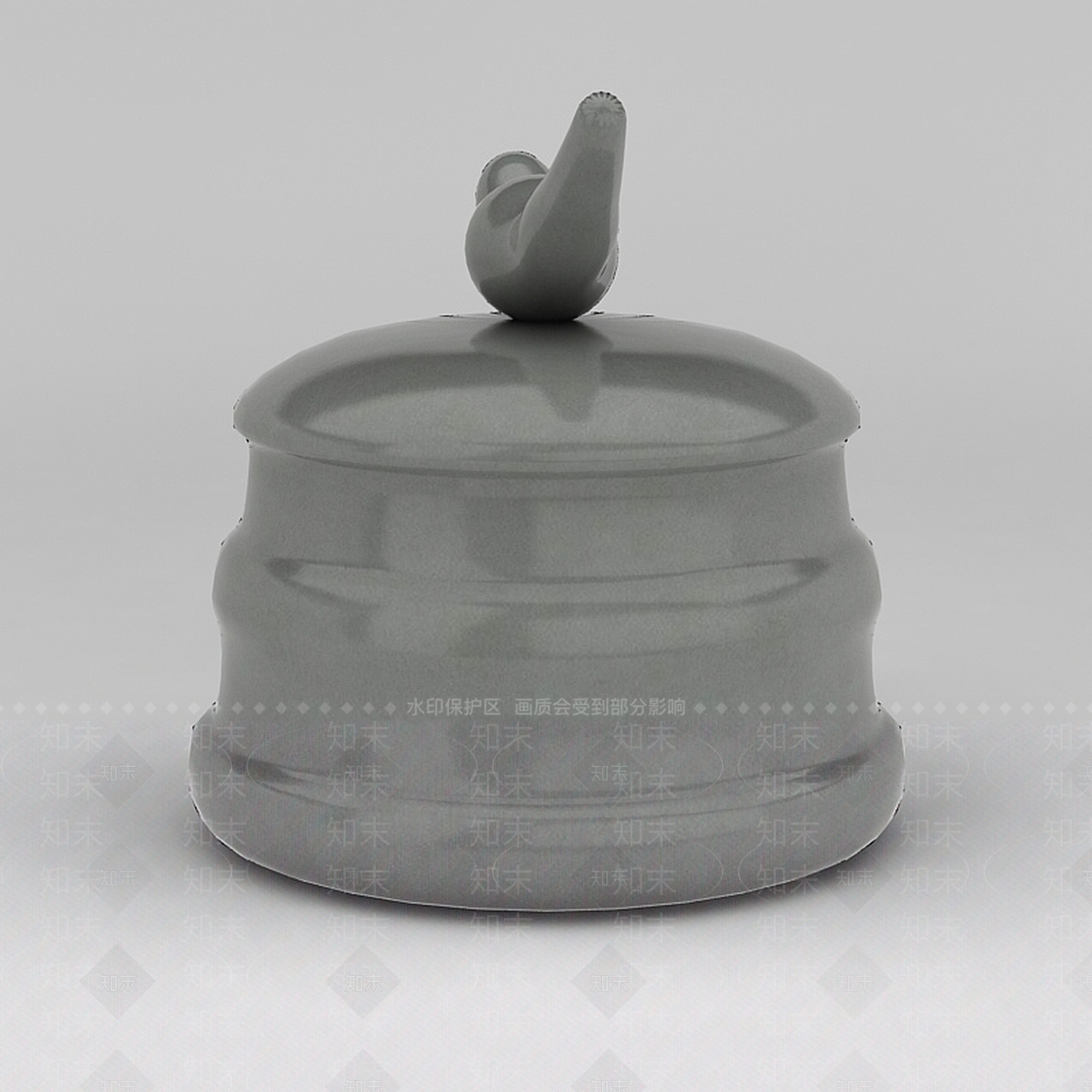 现代陶瓷摆件3D模型下载【ID:1188833784】