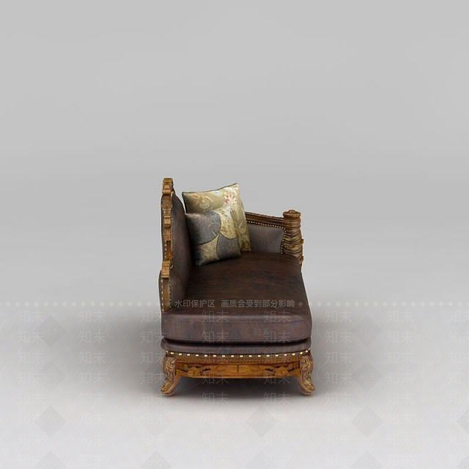 欧式古典欧式贵妃椅3D模型下载【ID:1188835152】