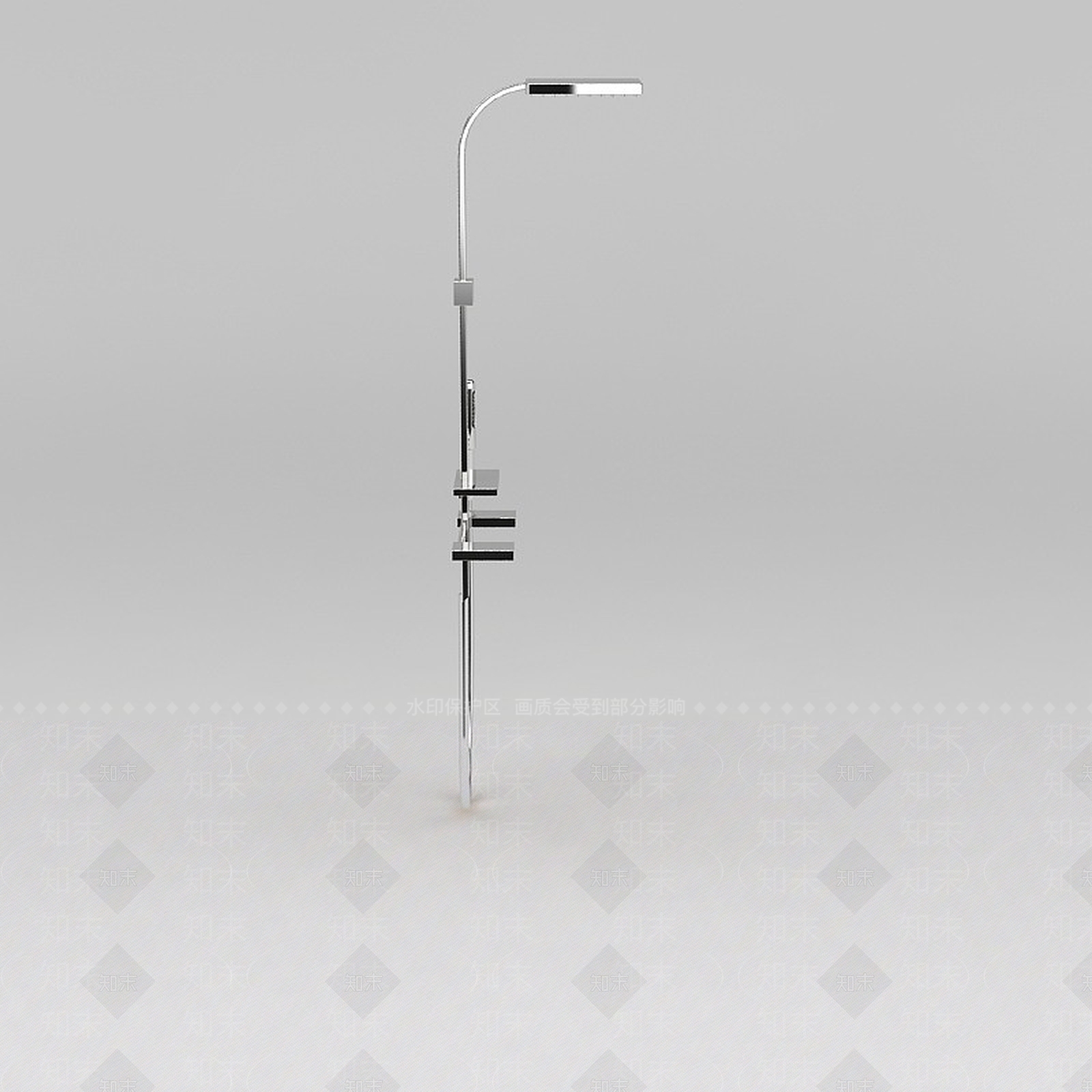 现代淋浴器3D模型下载【ID:1188837779】
