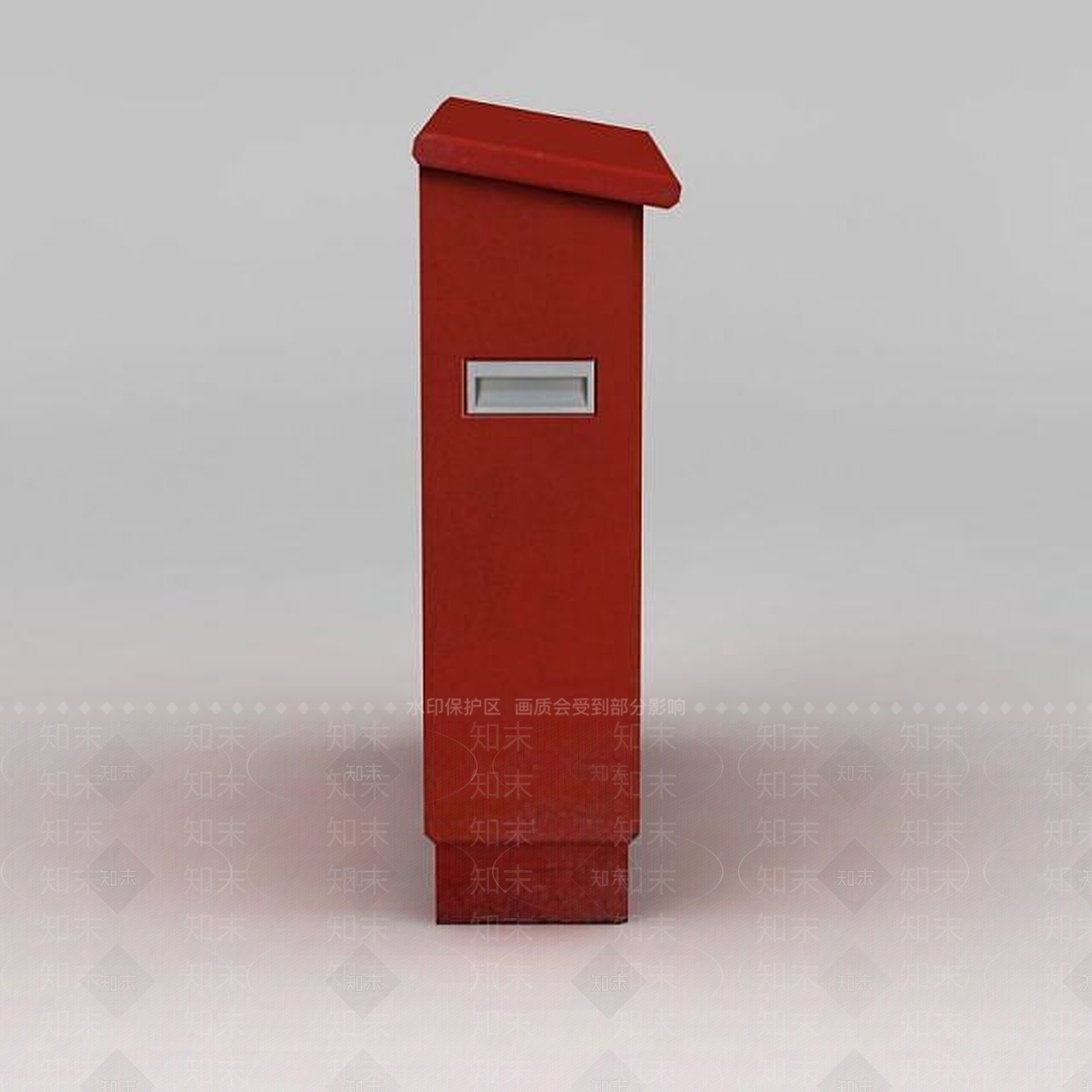 现代灭火器箱3D模型下载【ID:1188839421】