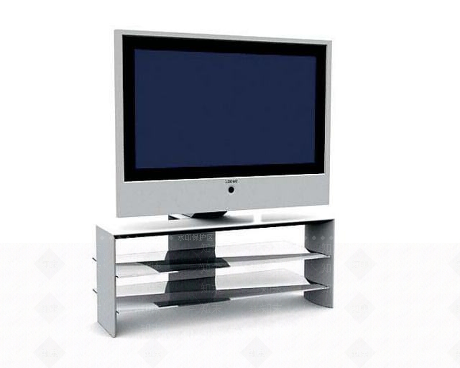 现代电视显示屏3D模型下载【ID:1188842761】