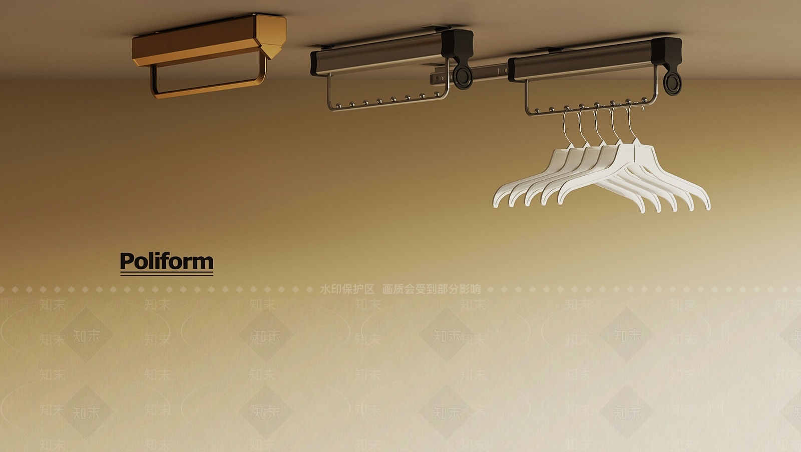 晾衣架SU模型下载【ID:1188846650】