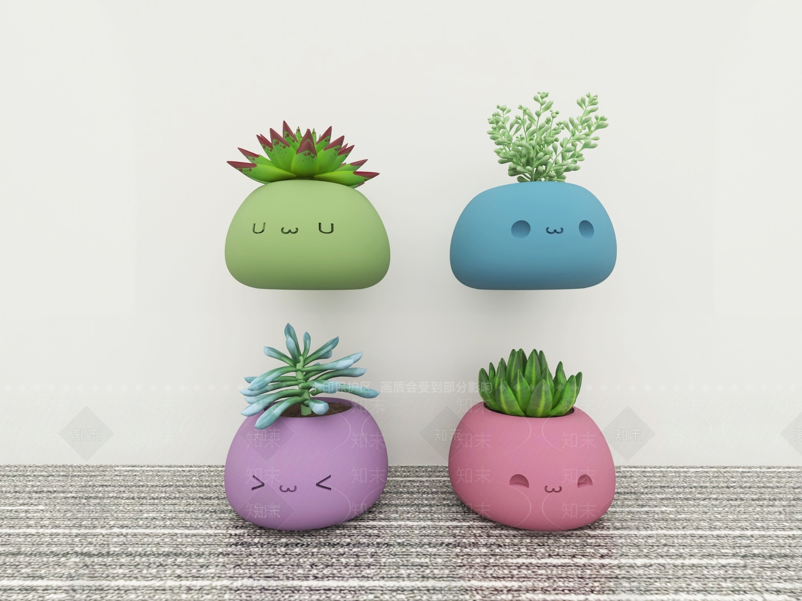 盆栽3D模型下载【ID:1188846919】