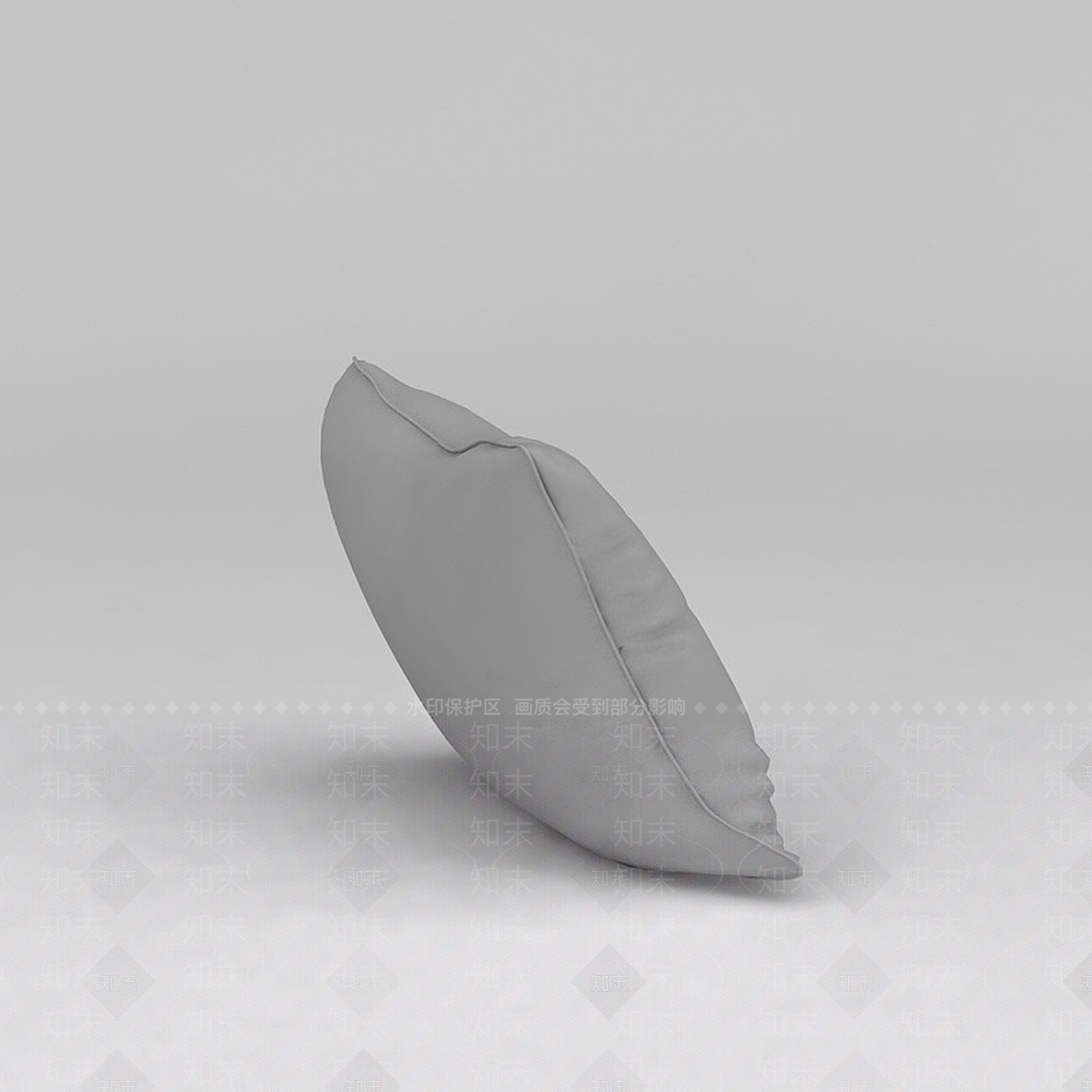现代羽绒抱枕3D模型下载【ID:1188847485】