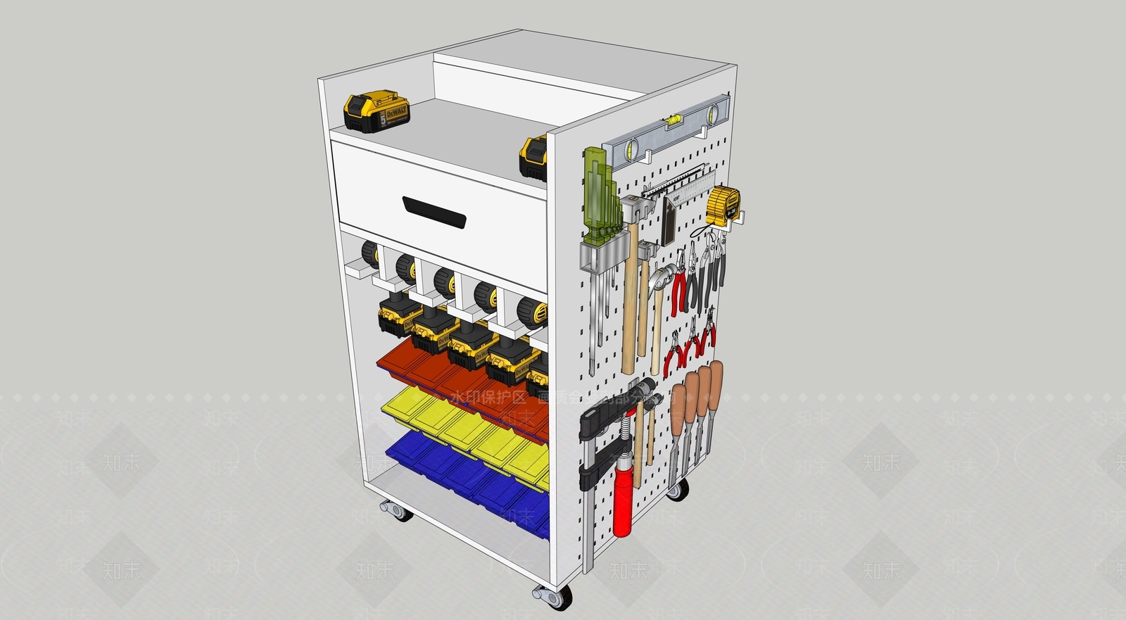 展柜SU模型下载【ID:1188848376】