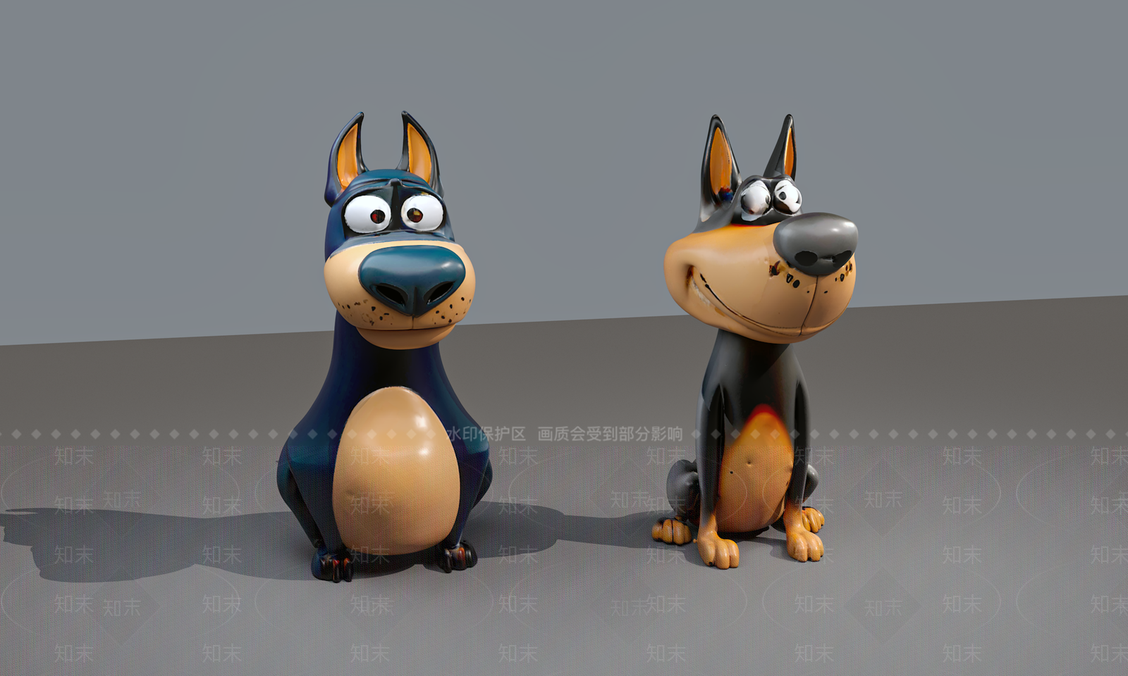 狗3D模型下载【ID:1188849625】