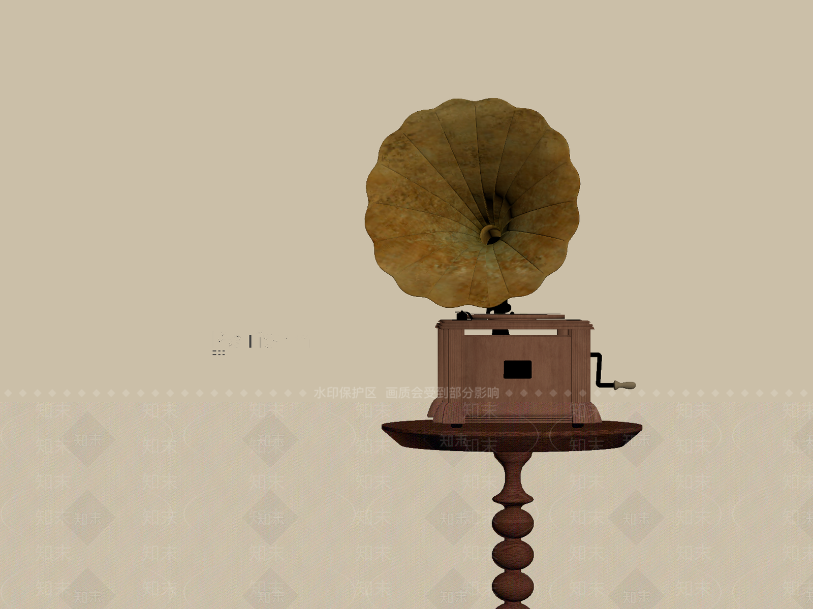 乐器SU模型下载【ID:1188851396】