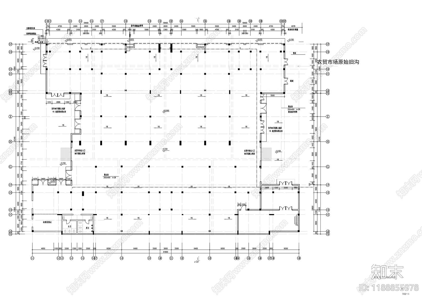 现代其他公共空间cad施工图下载【ID:1188855978】