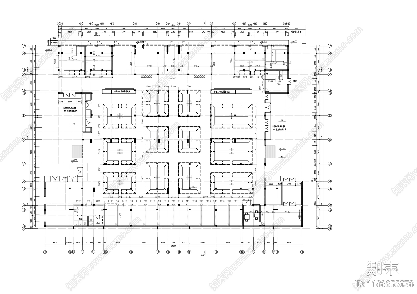 现代其他公共空间施工图下载【ID:1188855978】