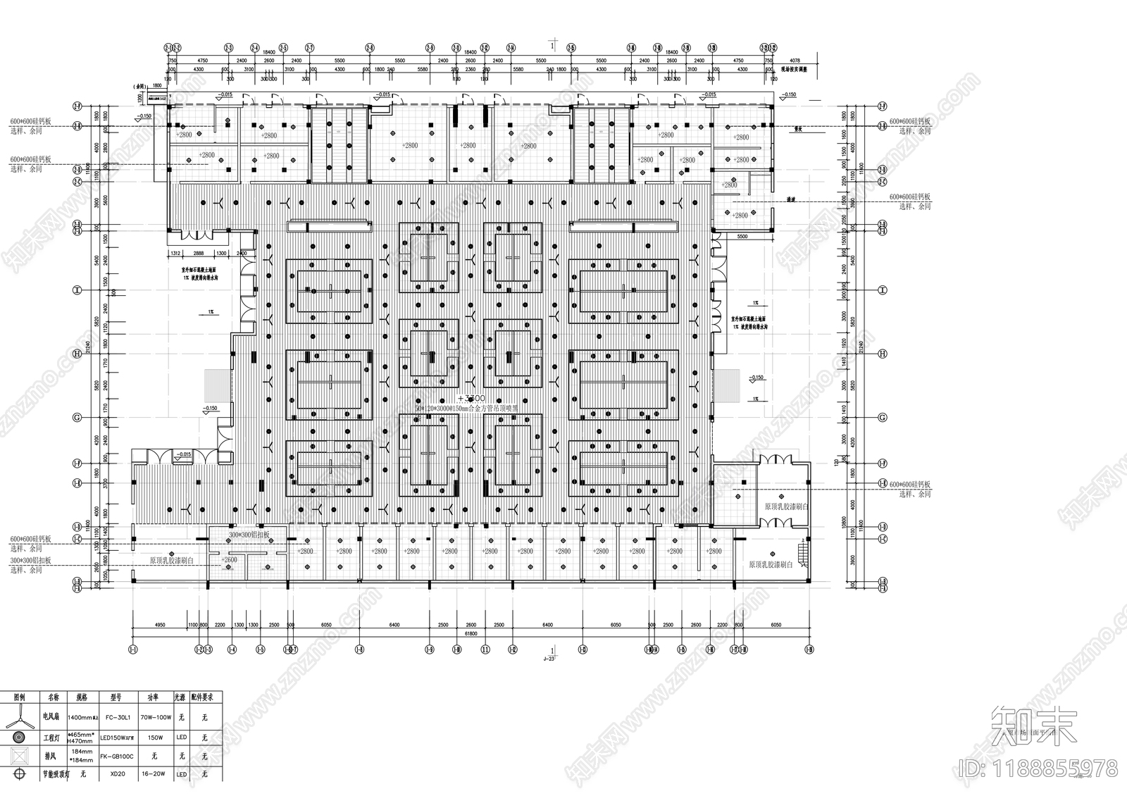 现代其他公共空间cad施工图下载【ID:1188855978】