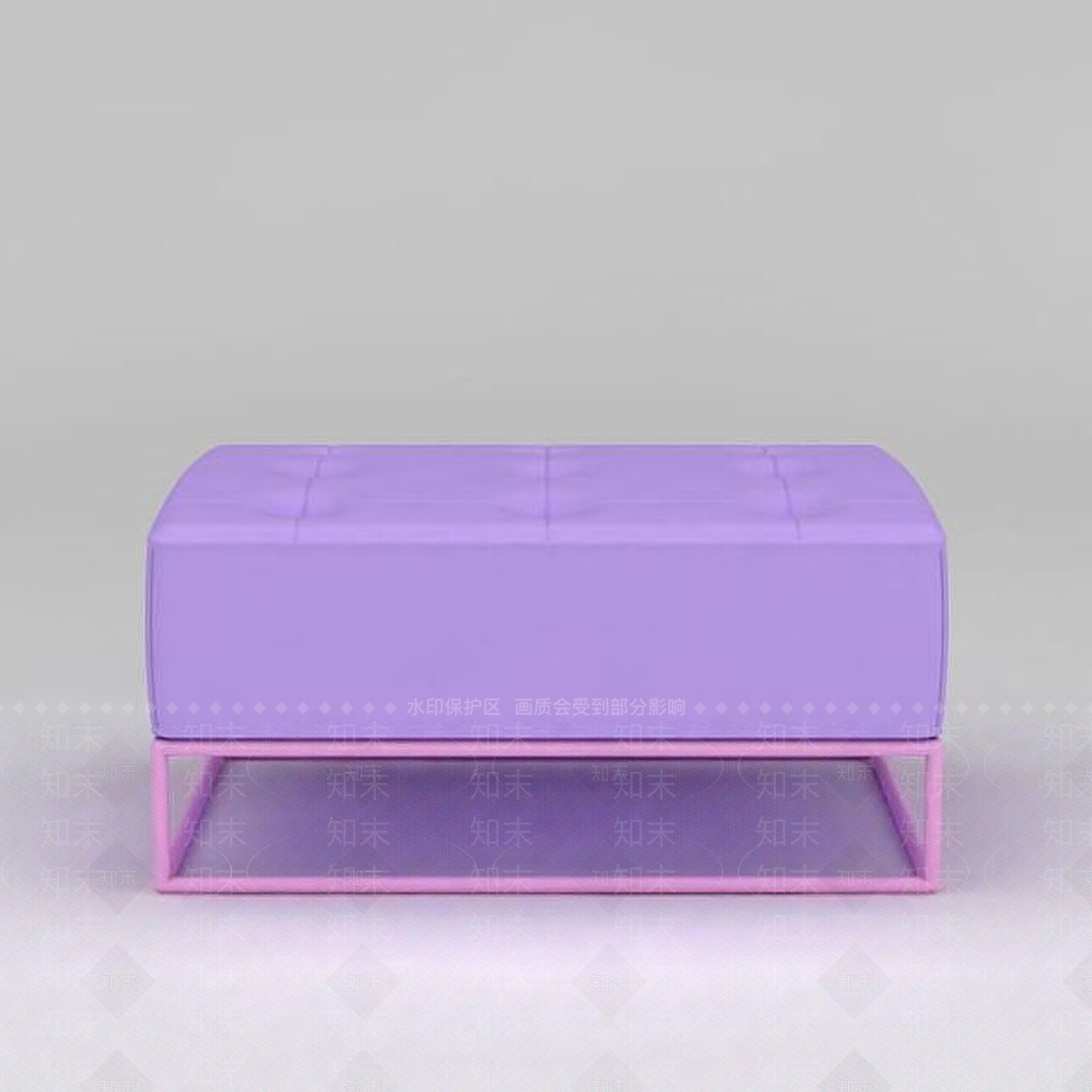 现代沙发椅坐垫3D模型下载【ID:1188856850】