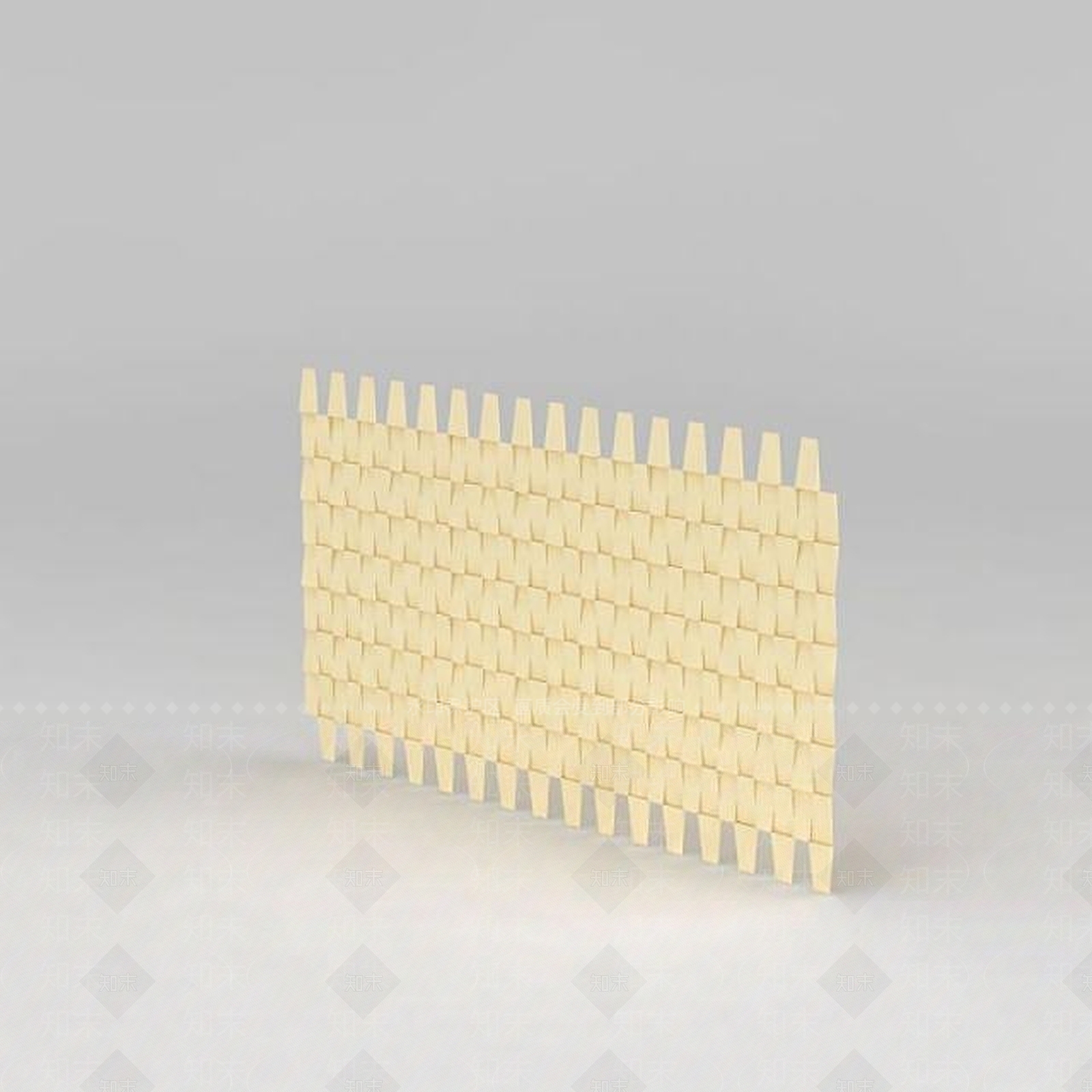 现代金黄色背景墙3D模型下载【ID:1188856989】