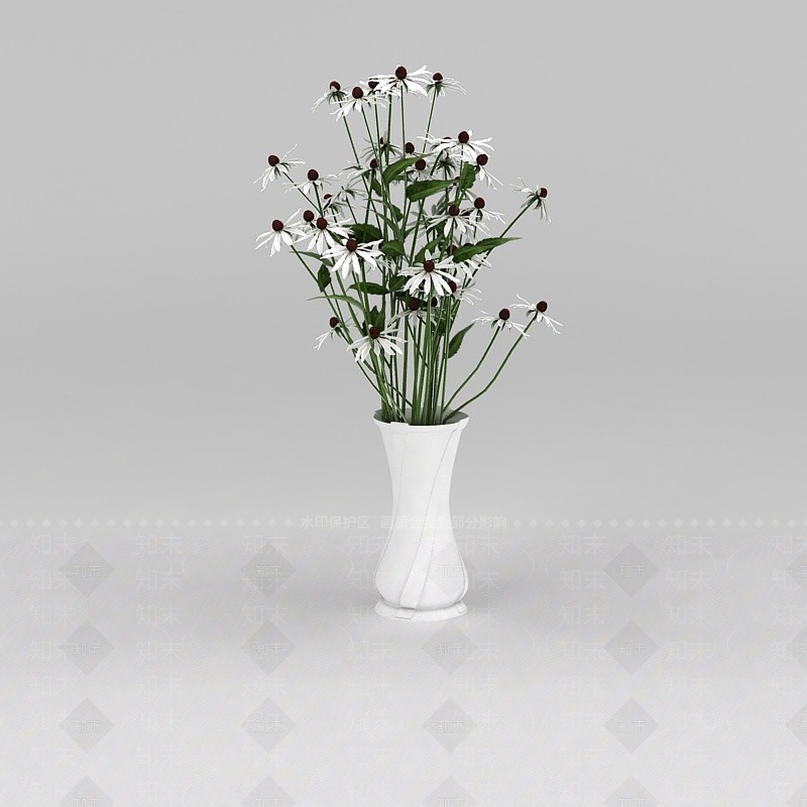 现代蓝色书柜3D模型下载【ID:1188857816】