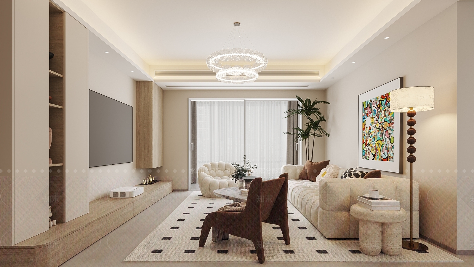 现代玄关3D模型下载【ID:1215061333】