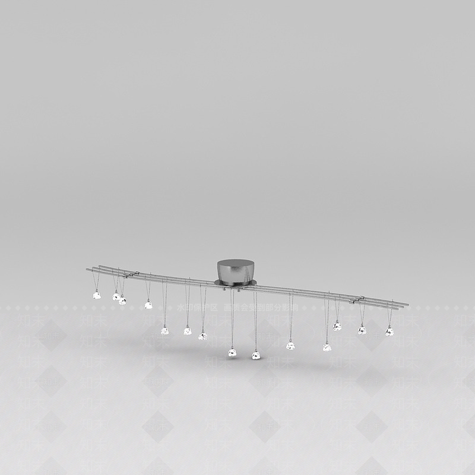 现代餐厅装饰灯3D模型下载【ID:1188861691】